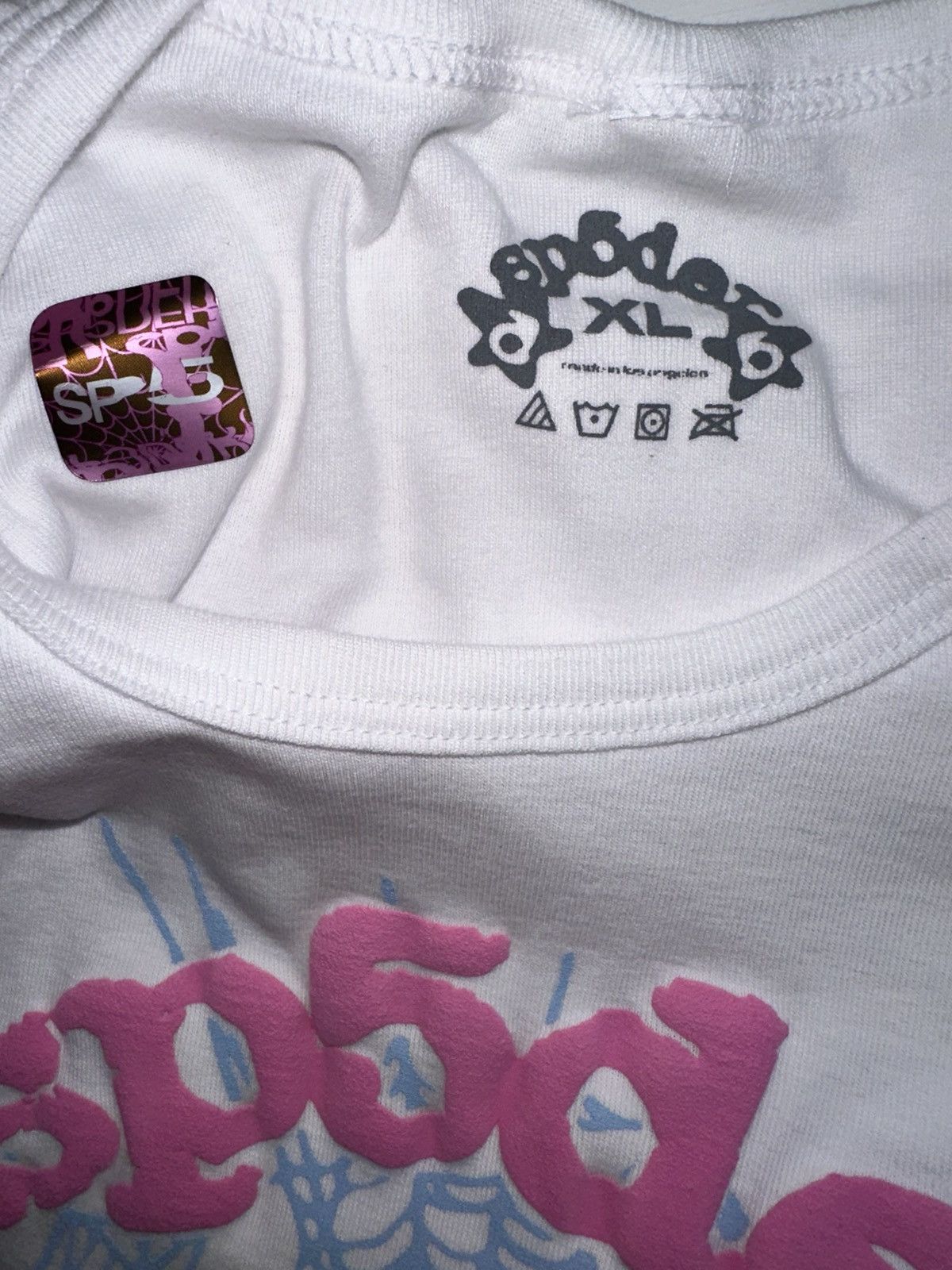 Sp5der Sp5der Baby OG Web T-shirt Size US XL / EU 56 / 4 - 4 Thumbnail