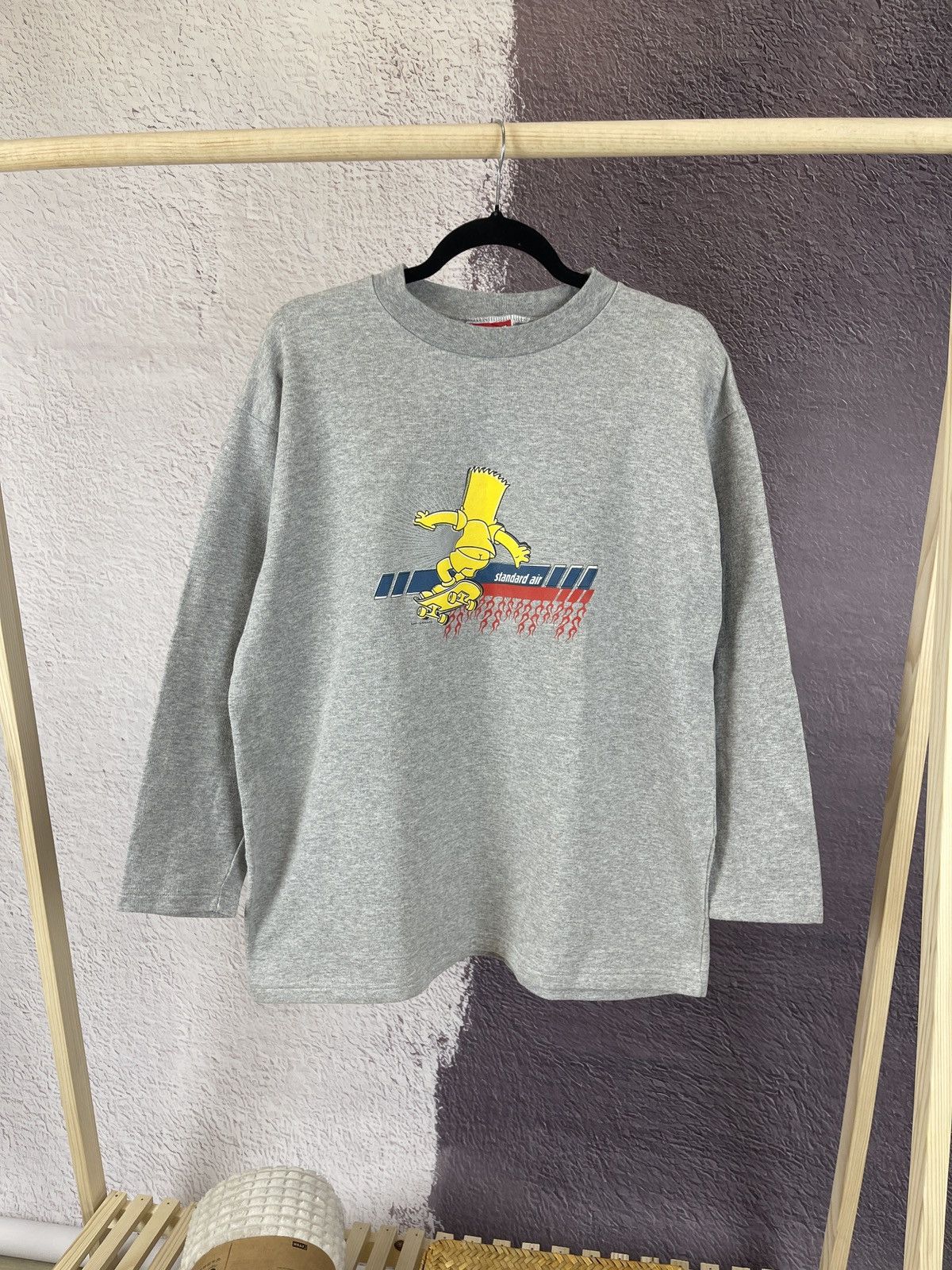 The Simpsons The Simpsons vintage 2001 Bart standard air sweatshirt Size US M / EU 48-50 / 2 - 2 Thumbnail