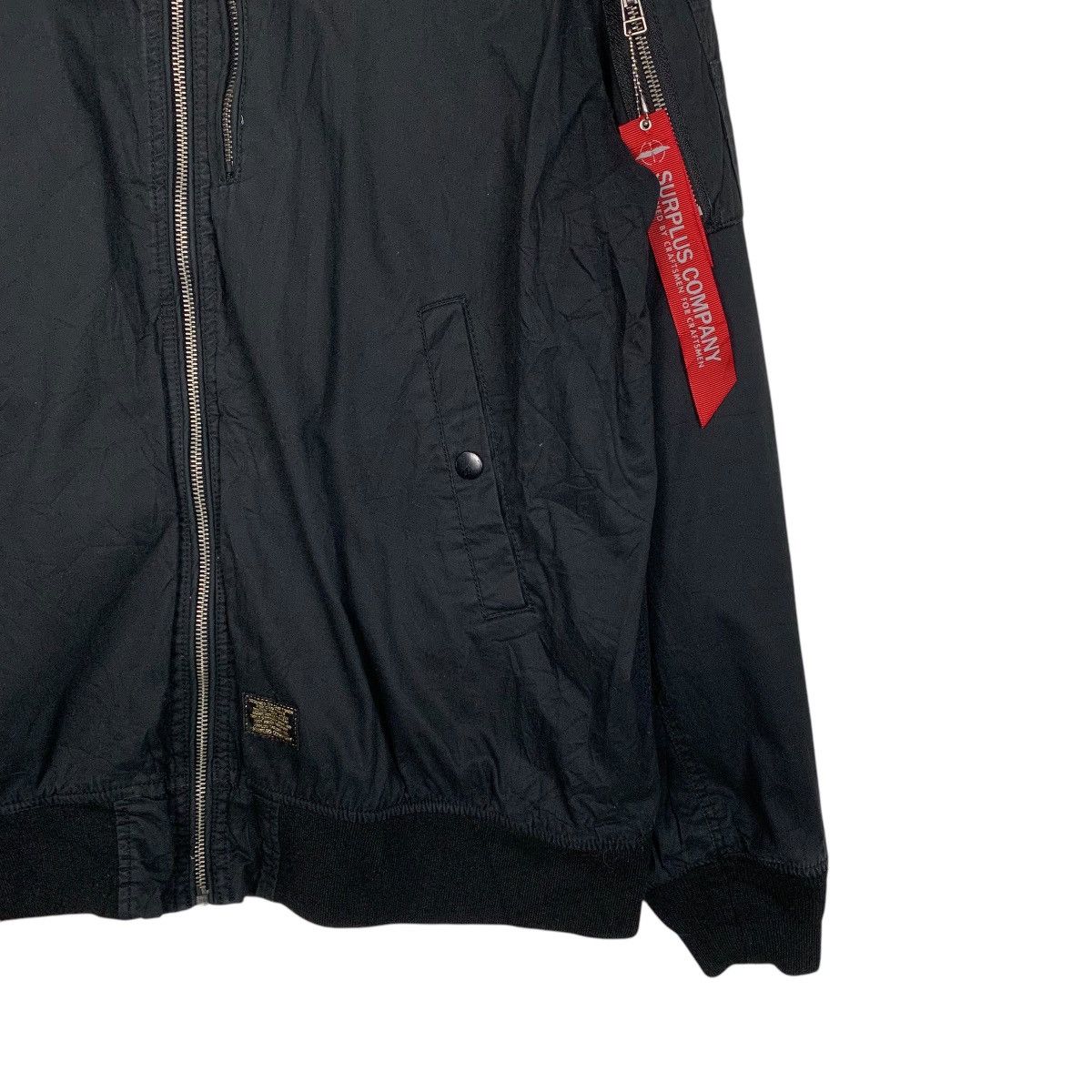 Japanese Brand Surplus Military Bomber Jacket Size US XL / EU 56 / 4 - 4 Thumbnail