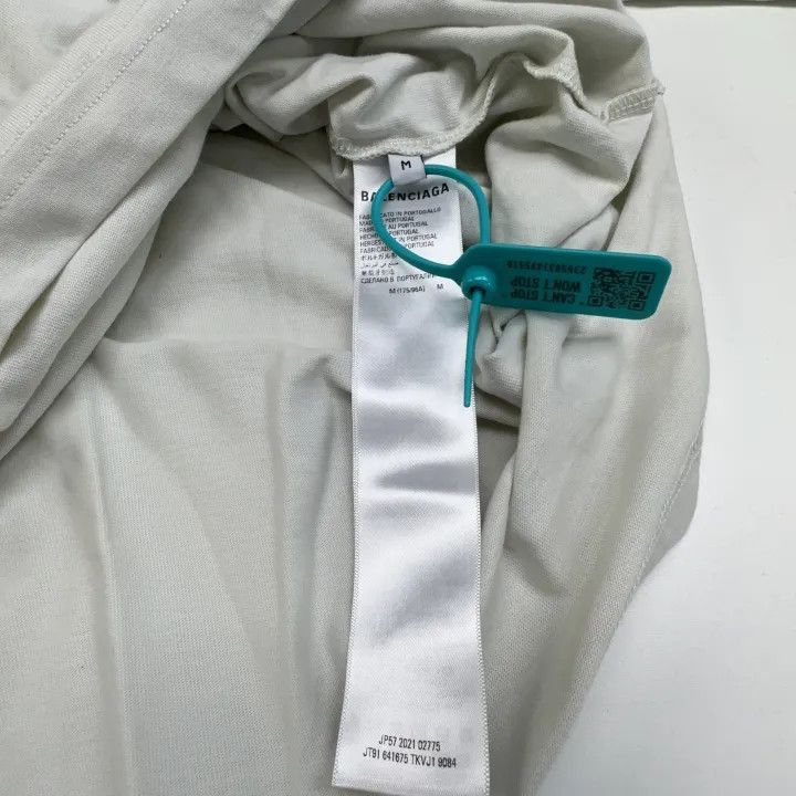 Balenciaga Balenciaga Political Campaign Logo T-Shirt 0079-2507 Size US L / EU 52-54 / 3 - 3 Thumbnail