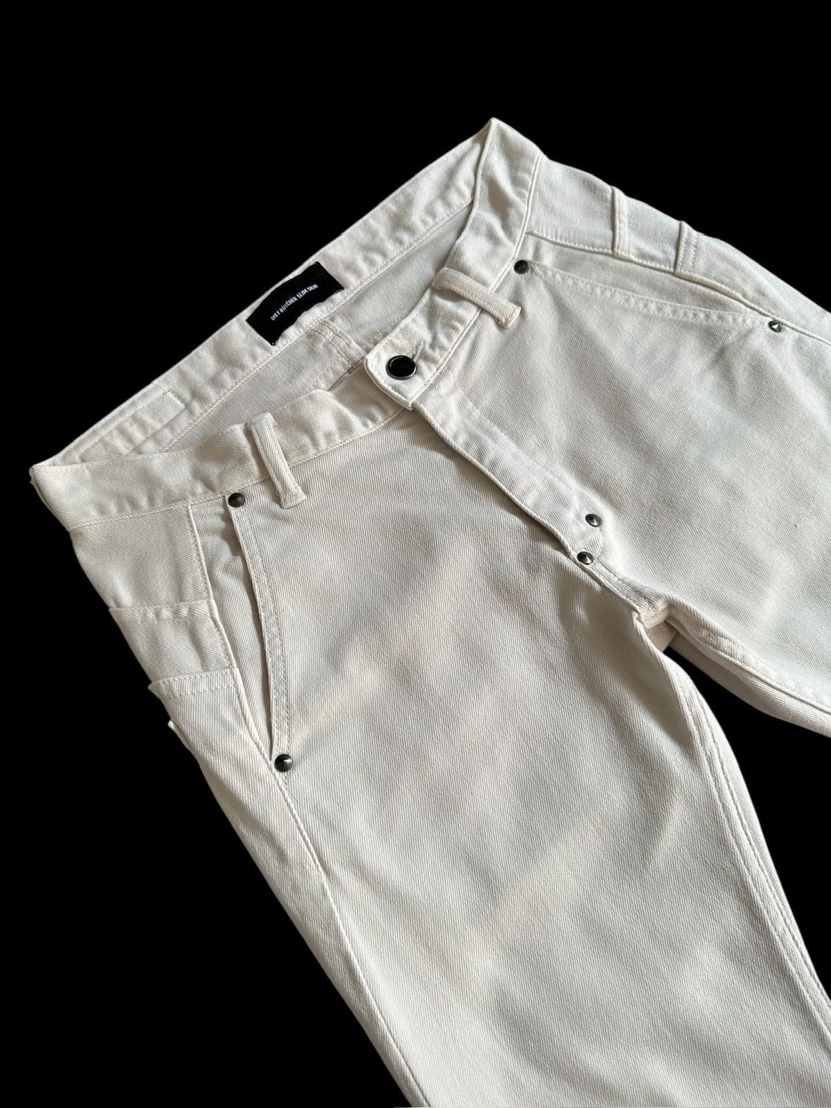 Diet Butcher Slim Skin 15/16AW - DBSS '' Feather to Snow '' collection pant Size US 29 - 6 Thumbnail
