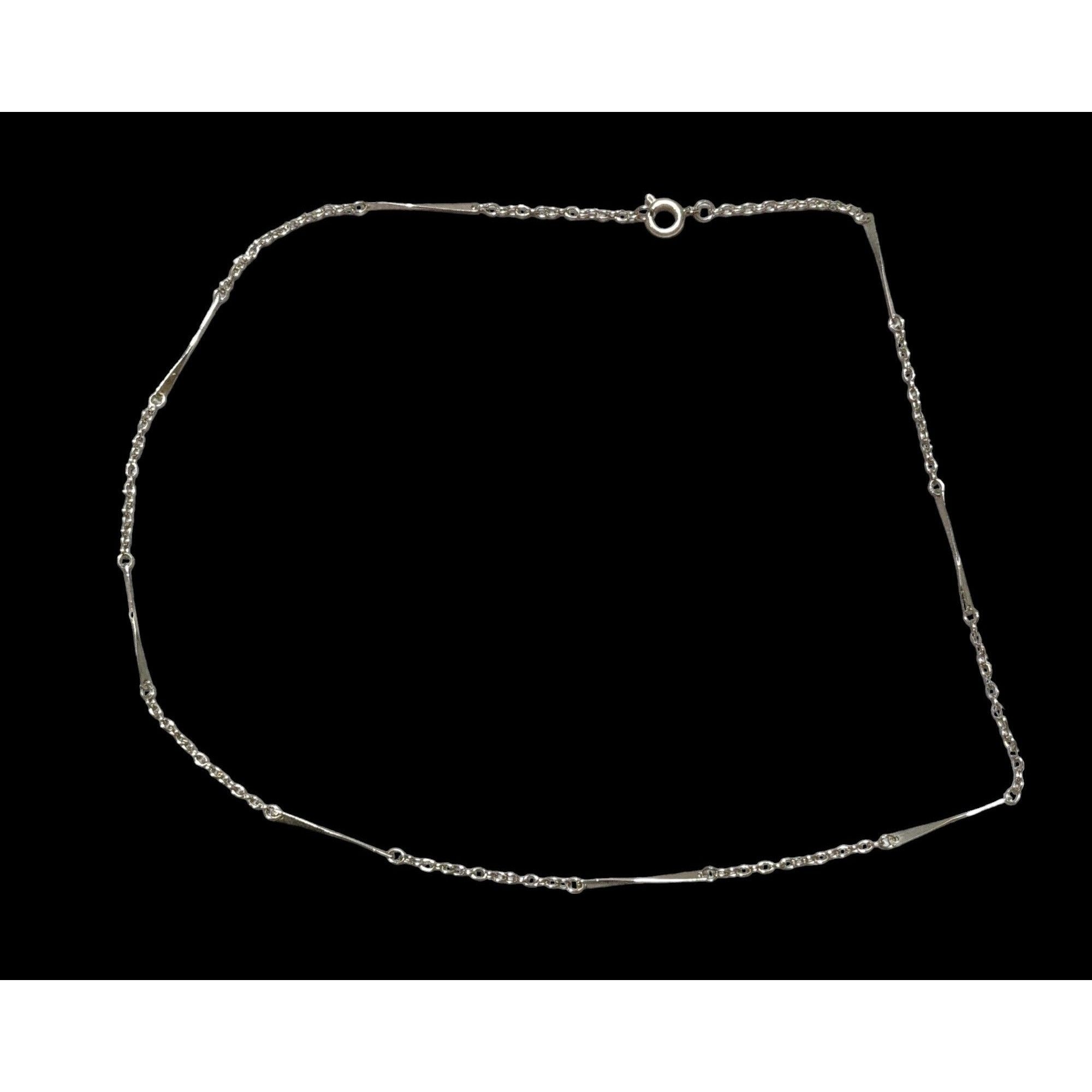 Other Silver Abstract Link Necklace Size ONE SIZE - 3 Thumbnail