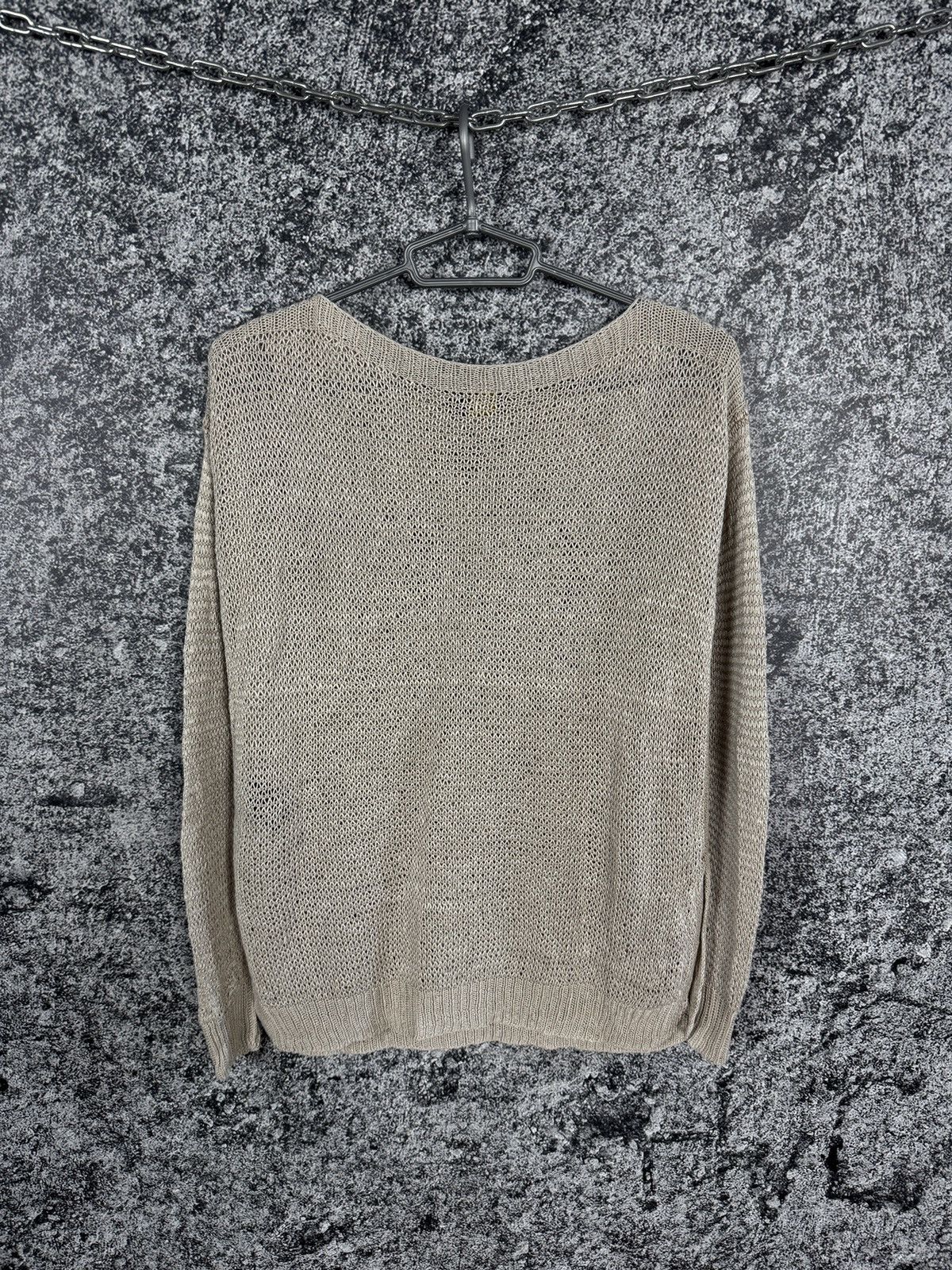 Polo Ralph Lauren Polo Ralph Lauren Sweater Linen Open Knit Lightweight Boho Size XS / US 0-2 / IT 36-38 - 10 Thumbnail