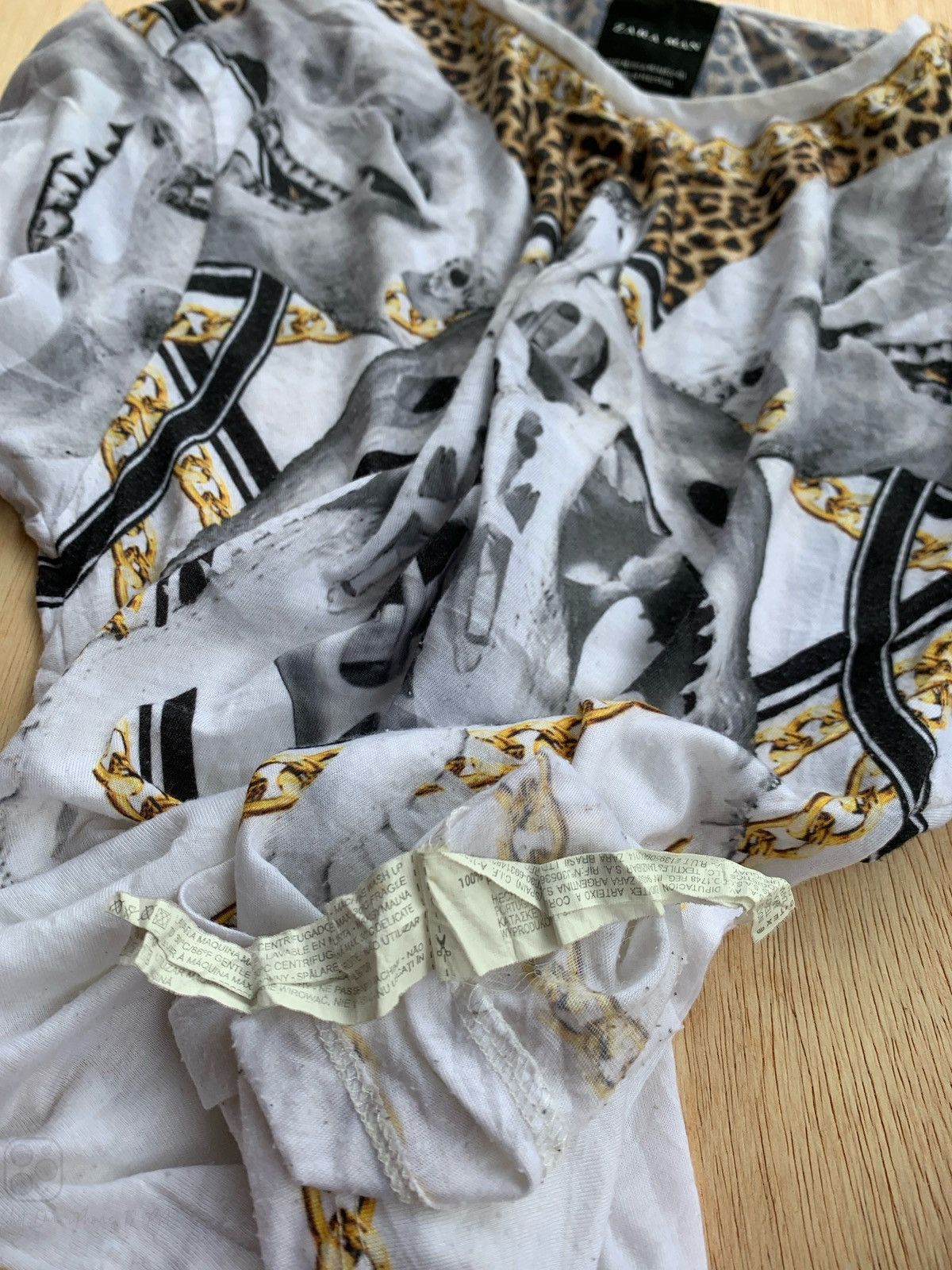 Hysteric Glamour × Japanese Brand Y2k Zara Man Ifsixwasnine Style Tshirt Size US M / EU 48-50 / 2 - 7 Thumbnail
