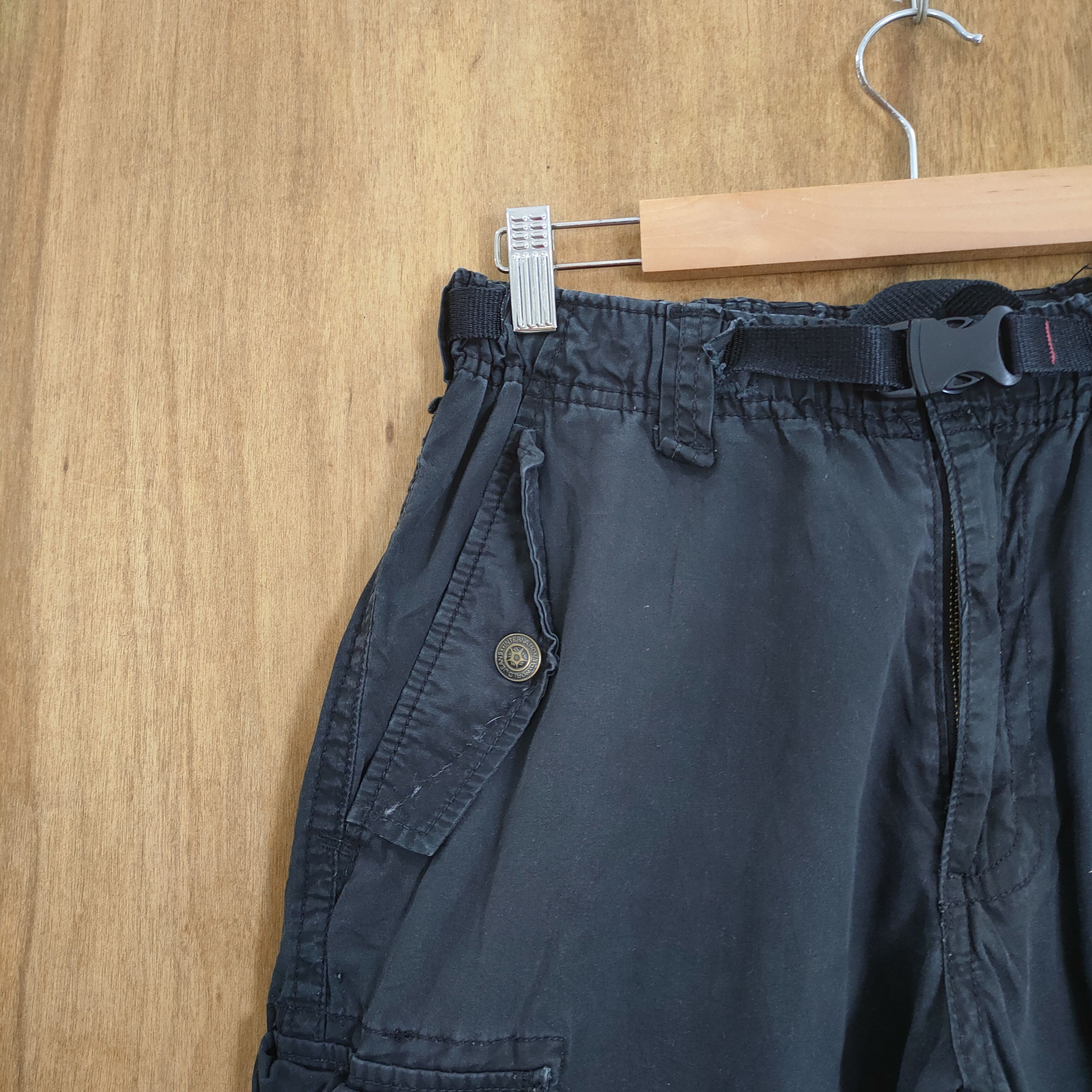 Japanese Brand JAPANESE BRAND FADED BLACK CARGO PANTS Size US 26 / EU 42 - 4 Thumbnail