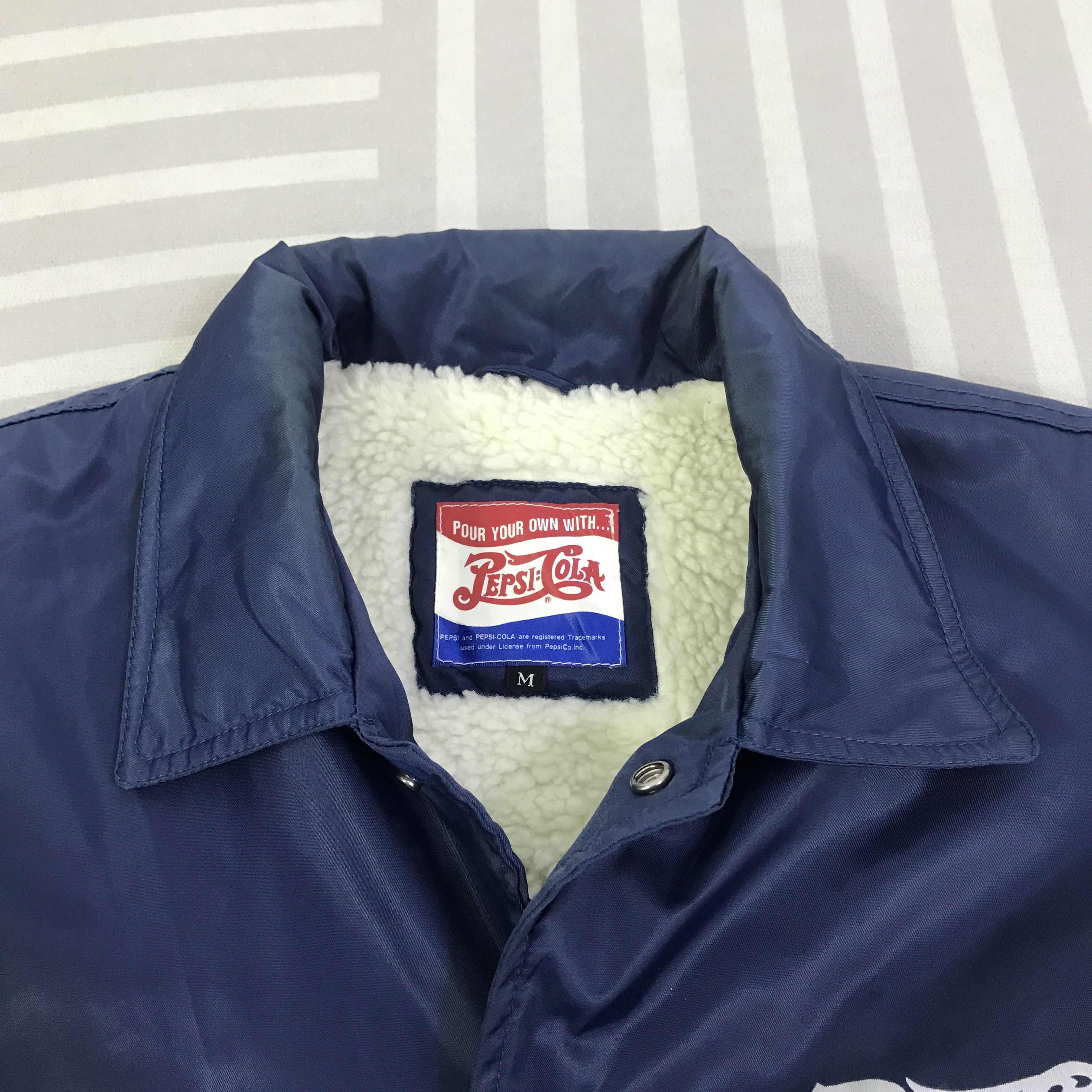 Pepsi Vintage Pepsi Cola Company Snap Button Jacket K125B11 Size US M / EU 48-50 / 2 - 5 Thumbnail