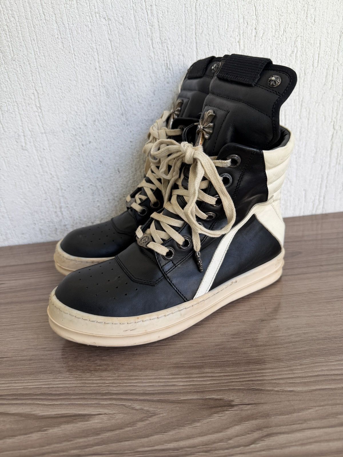 Chrome Hearts × Rick Owens W15 Geobasket Chrome hearts Size US 5.5 / EU 38 - 3 Thumbnail