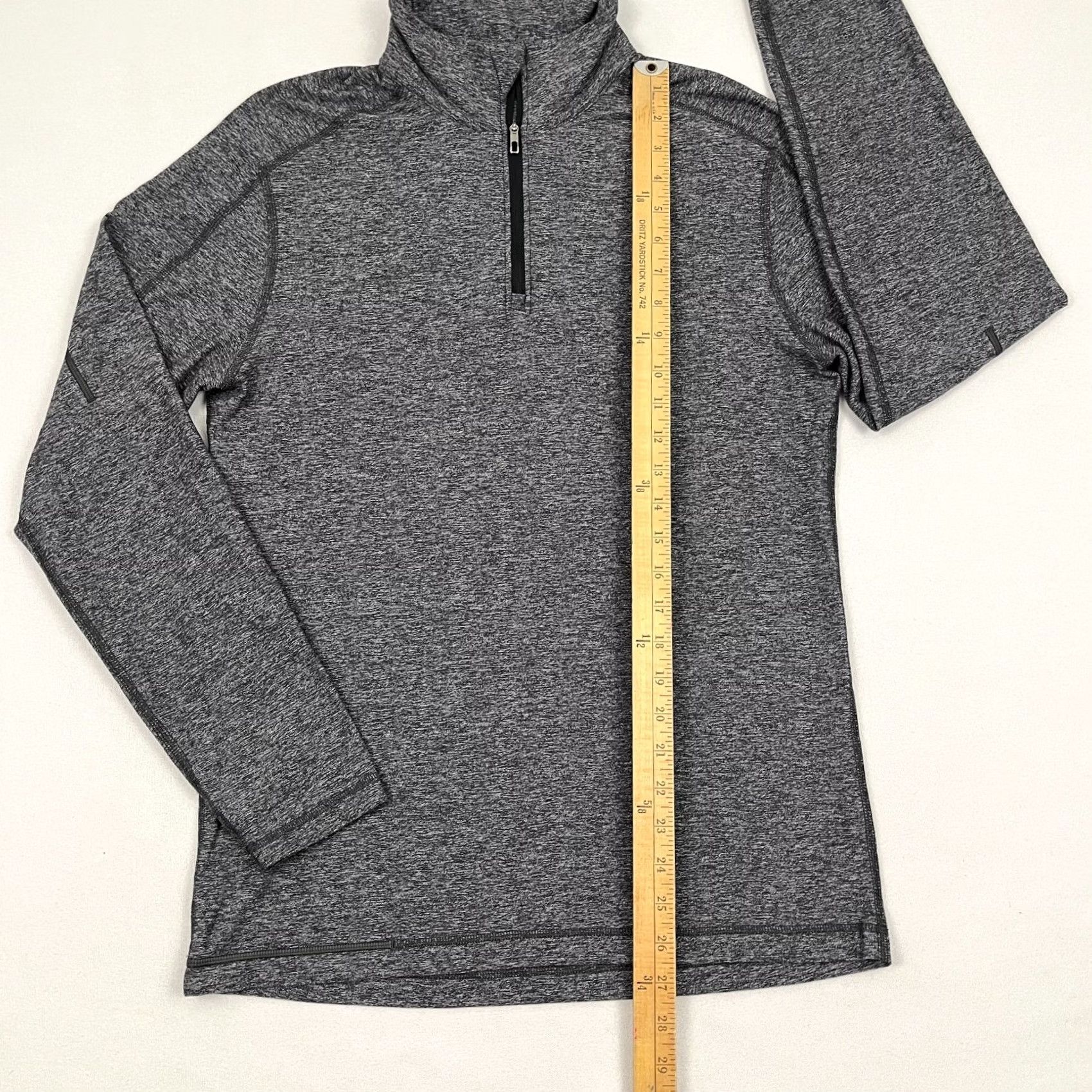Lululemon Lululemon Pullover Mens S Heather Gray Active Performance Quarter Zip Golf Prep Shirt Size US S / EU 44-46 / 1 - 4 Thumbnail