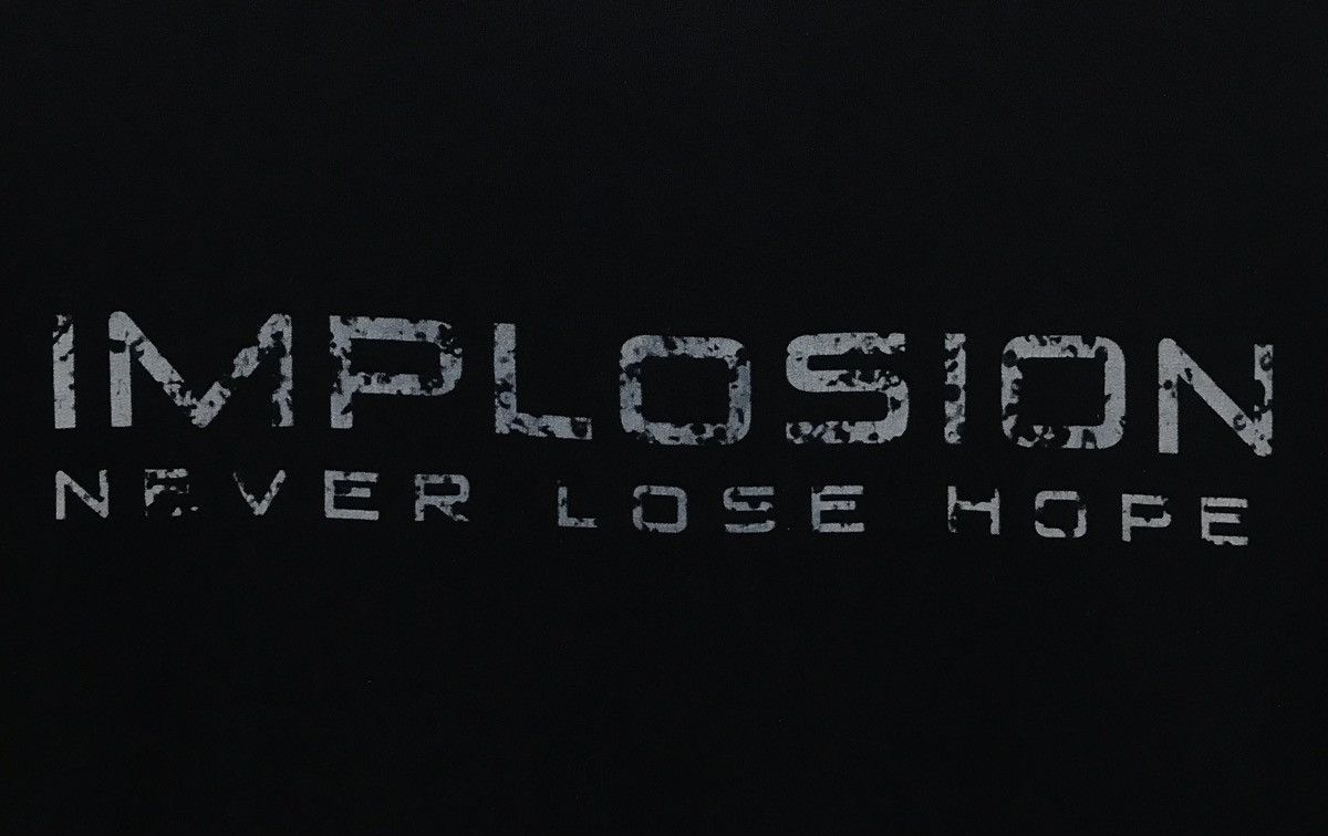 Anime × Gildan × Japanese Brand Vintage Gildan Implosion Never Lose Hope Shirt Size US L / EU 52-54 / 3 - 4 Thumbnail