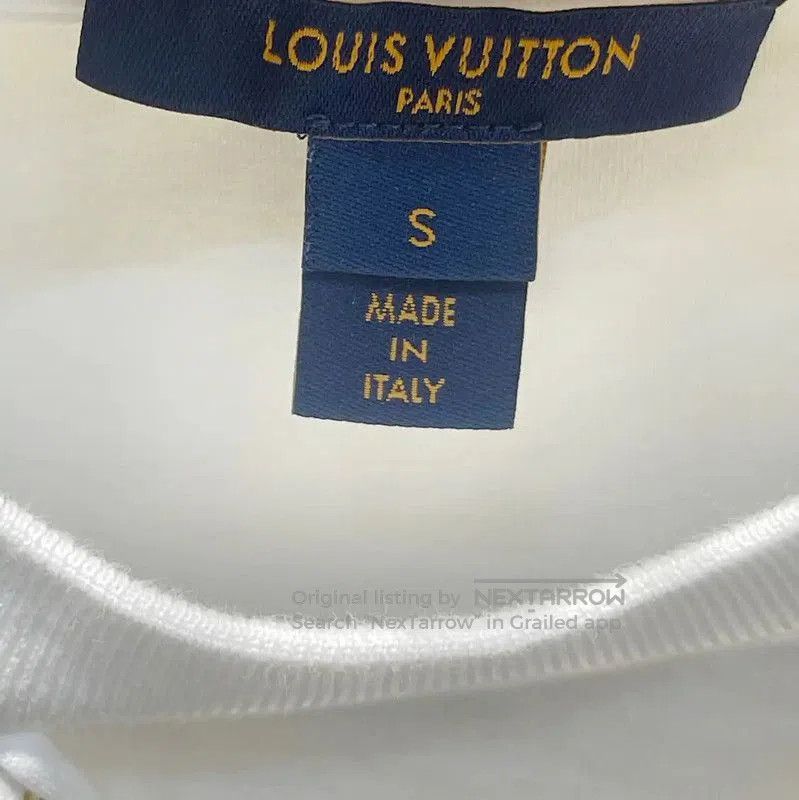 Other Louis Vuitton Women's White Cotton T. Size S / US 4 / IT 40 - 2 Thumbnail
