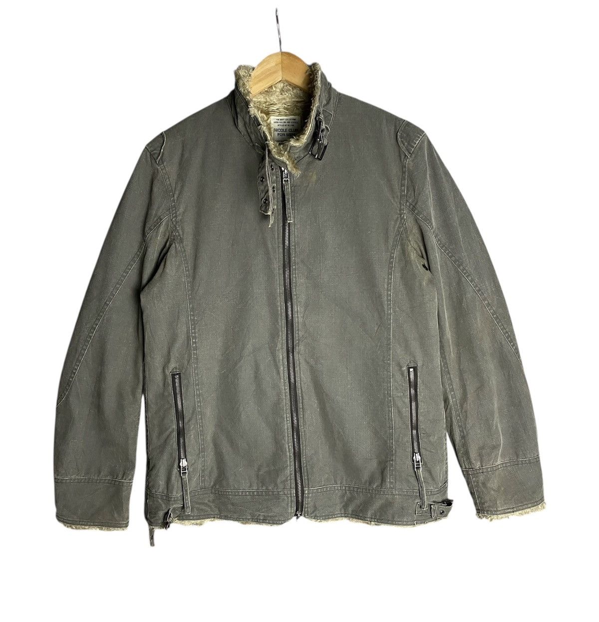 If Six Was Nine × Japanese Brand × Nicole Club Vintage Nicole Club For Men Jacket Size US M / EU 48-50 / 2 - 1 Thumbnail