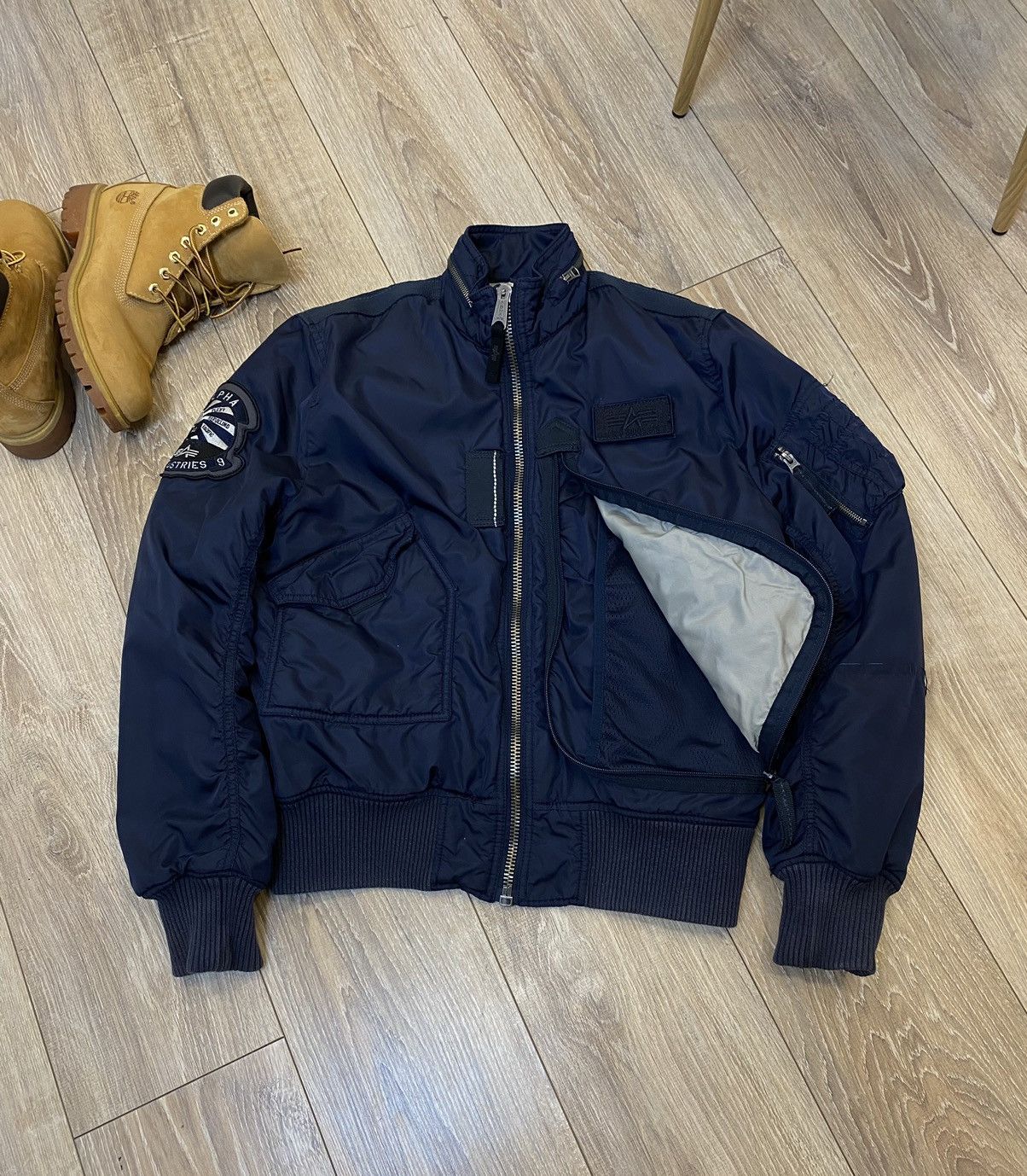 Alpha Industries ALPHA INDUSTRIES ENGINE BOMBER JACKET Size US L / EU 52-54 / 3 - 4 Thumbnail