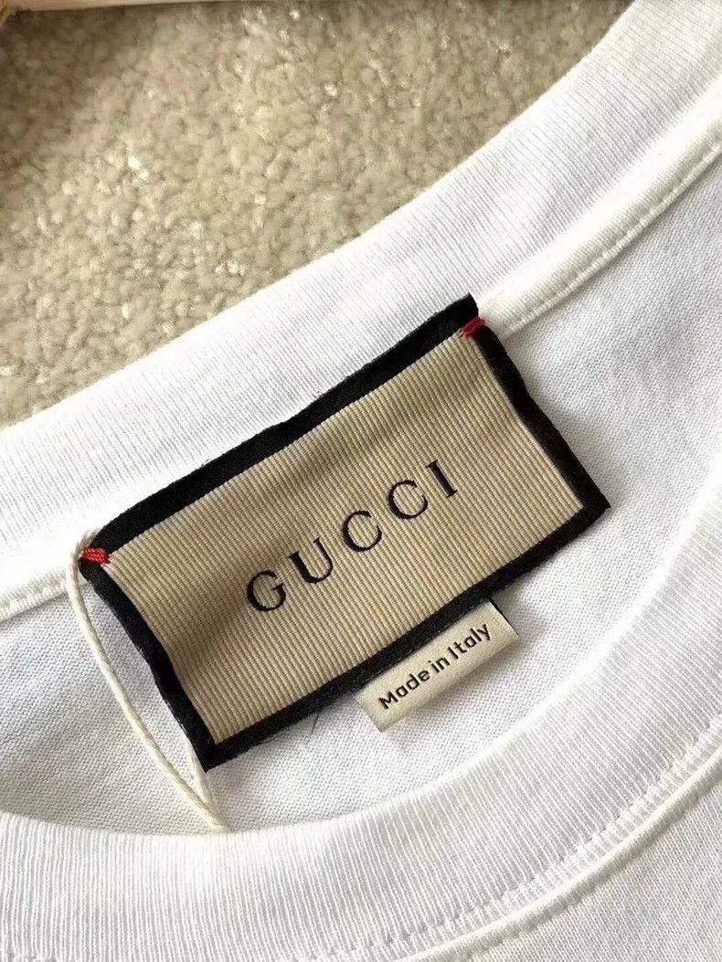 Gucci Gucci Striped letter print short-sleeved T-shirt 2501-Nexta Size US XS / EU 42 / 0 - 7 Thumbnail