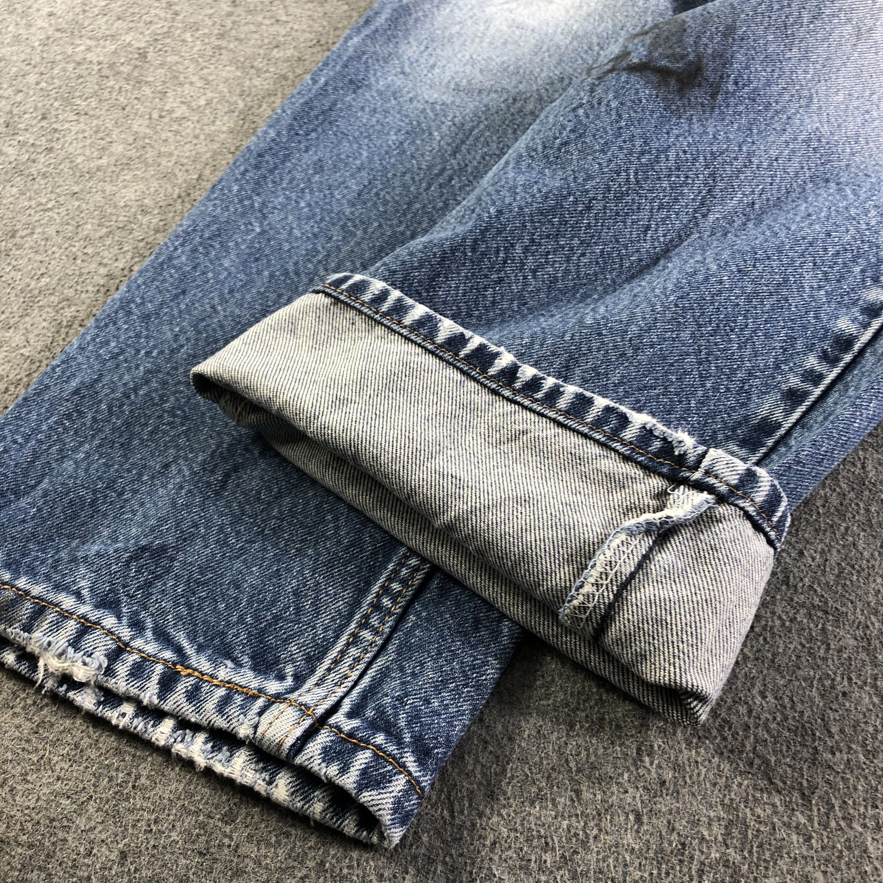 Levi's Vintage Blue Wash Levis 505 Jeans-J3468 Size US 34 / EU 50 - 7 Thumbnail