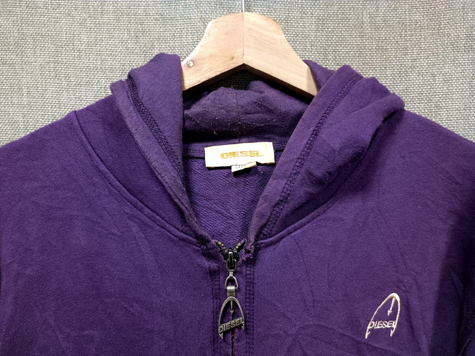 Designer × Diesel × Vintage sweatshirt hoodie diesel angel wings Size US L / EU 52-54 / 3 - 3 Thumbnail