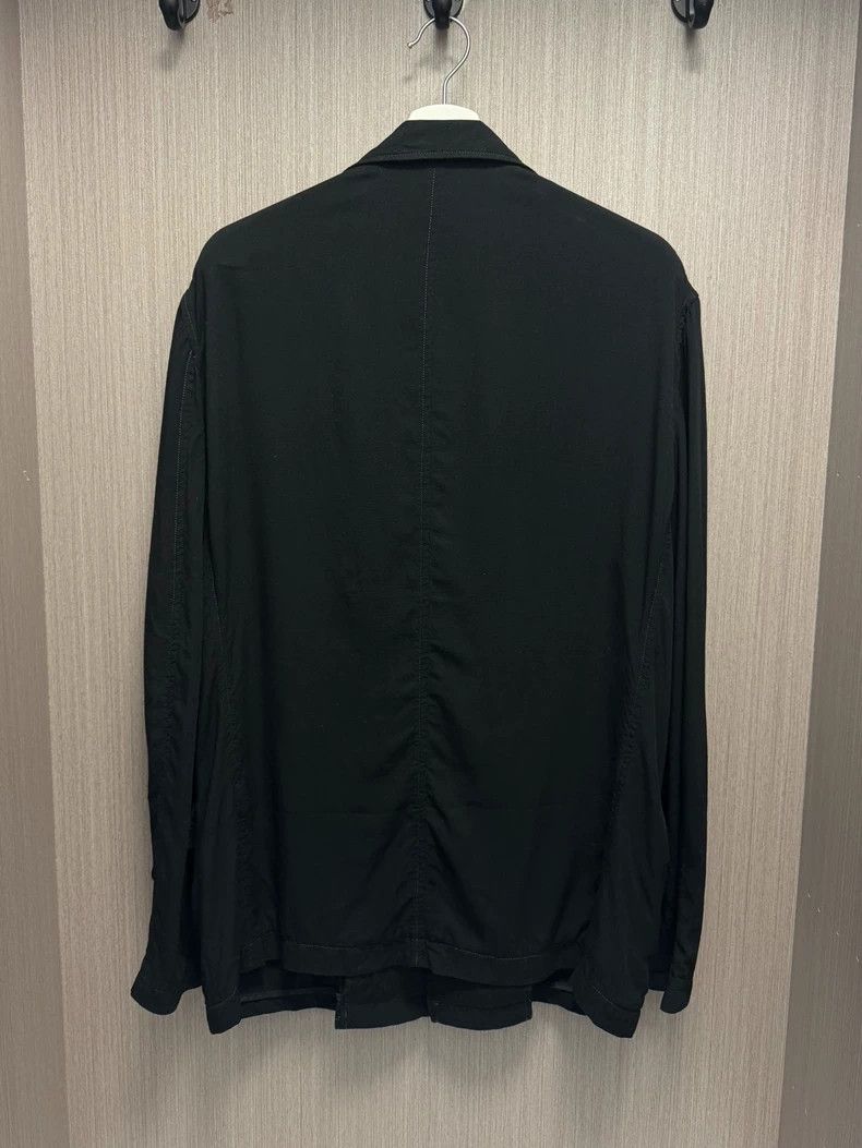 Y's for Men Y's For Men 02 SS open-thread Silk Shirt Jacket Size US XL / EU 56 / 4 - 2 Thumbnail