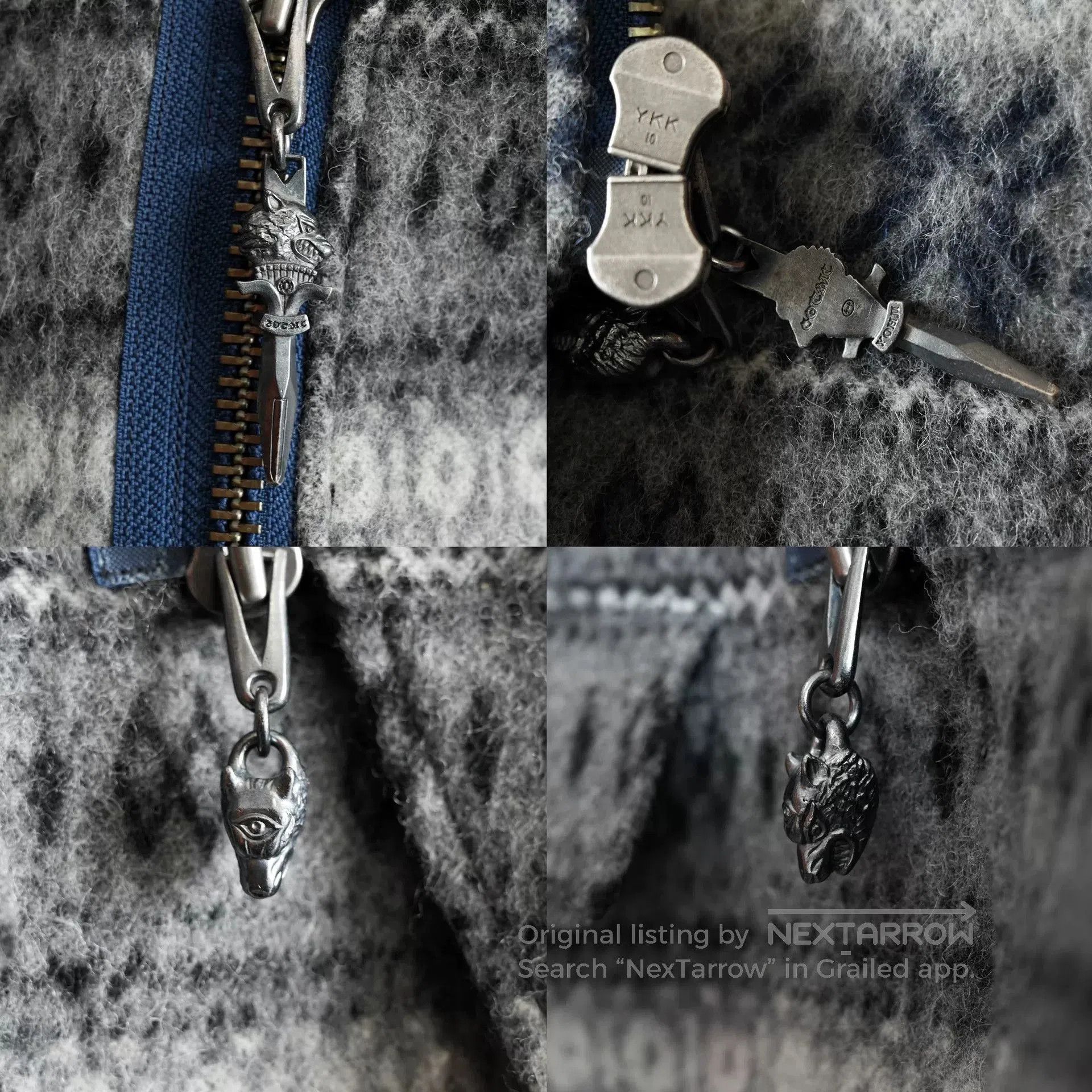 Yohji Yamamoto Yohji Yamamoto 14AW Zip Motorcycle Jacket. Size US M / EU 48-50 / 2 - 8 Thumbnail
