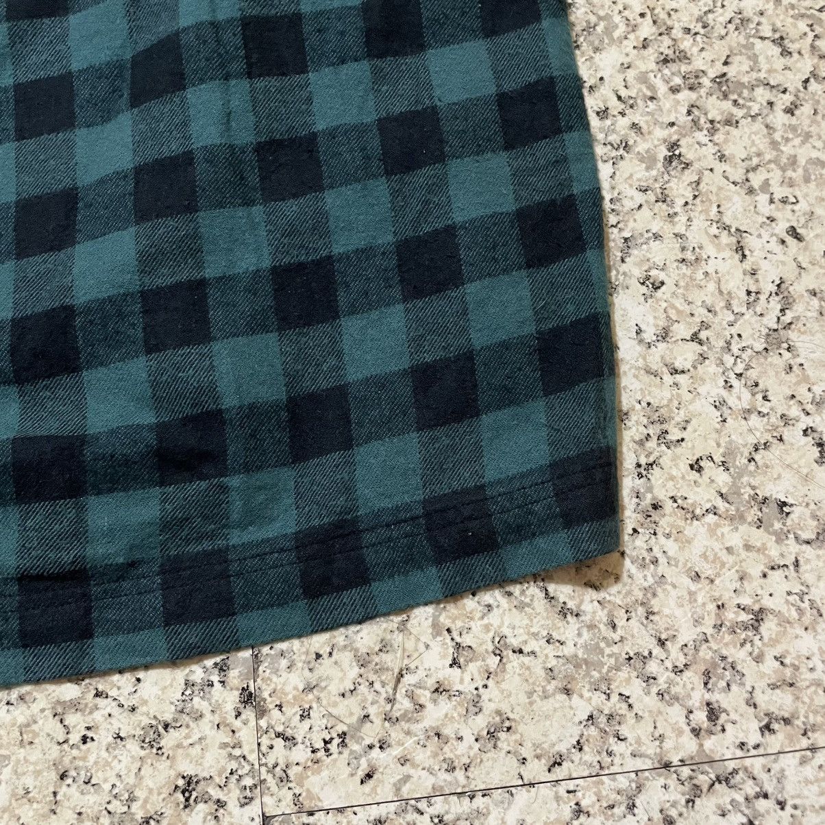 Sacai Sacai SS17 Buffalo Check Plaid Shirt w/ Shoulder Zipper RARE Size US L / EU 52-54 / 3 - 22 Thumbnail