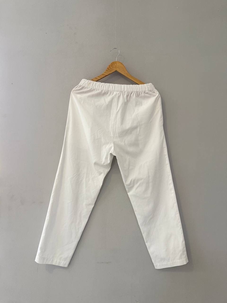 Comme des Garcons Comme des Garcons Comme des Garcons White Wide leg pants Size 30" / US 8 / IT 44 - 12 Thumbnail