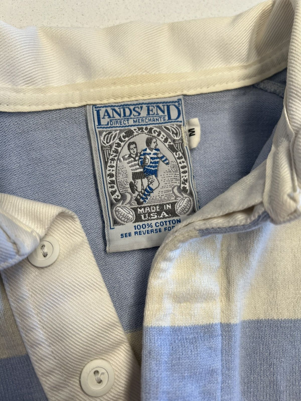 Lands' End × Vintage Lands End Rugby Size M / US 6-8 / IT 42-44 - 2 Thumbnail