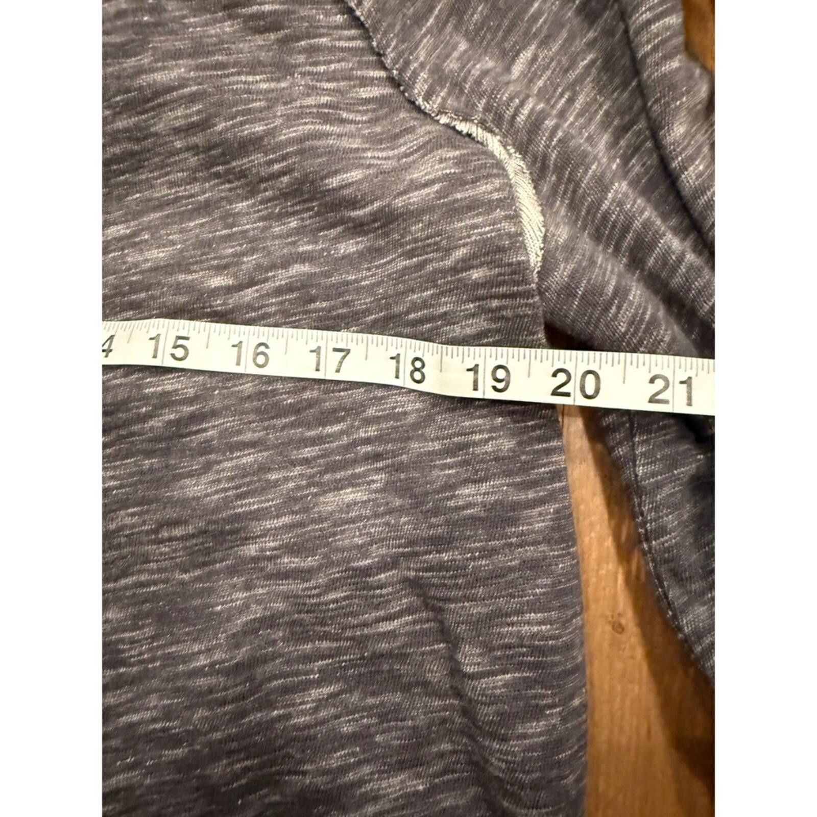 Free People Free People FP Beach Grey Space Dye Cowl Neck Hoodie Top M Size M / US 6-8 / IT 42-44 - 7 Thumbnail
