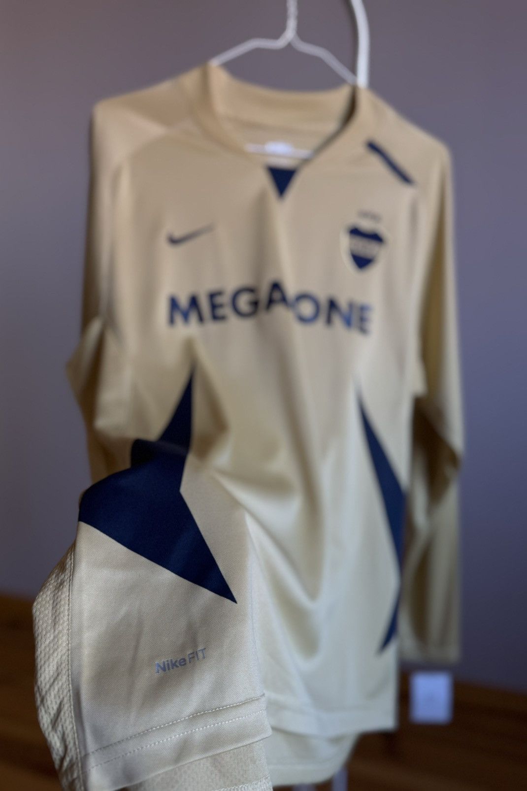 Nike Vintage Boca Juniors 2007 Long Sleeves Jersey Nike Megatone Size US M / EU 48-50 / 2 - 8 Thumbnail