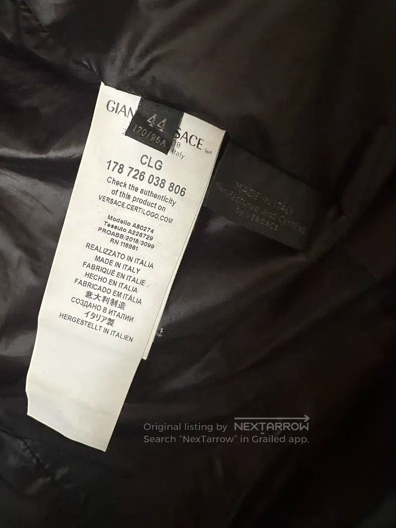 Versace Versace Down goose down jacket fox fur collar Size M / US 6-8 / IT 42-44 - 5 Thumbnail