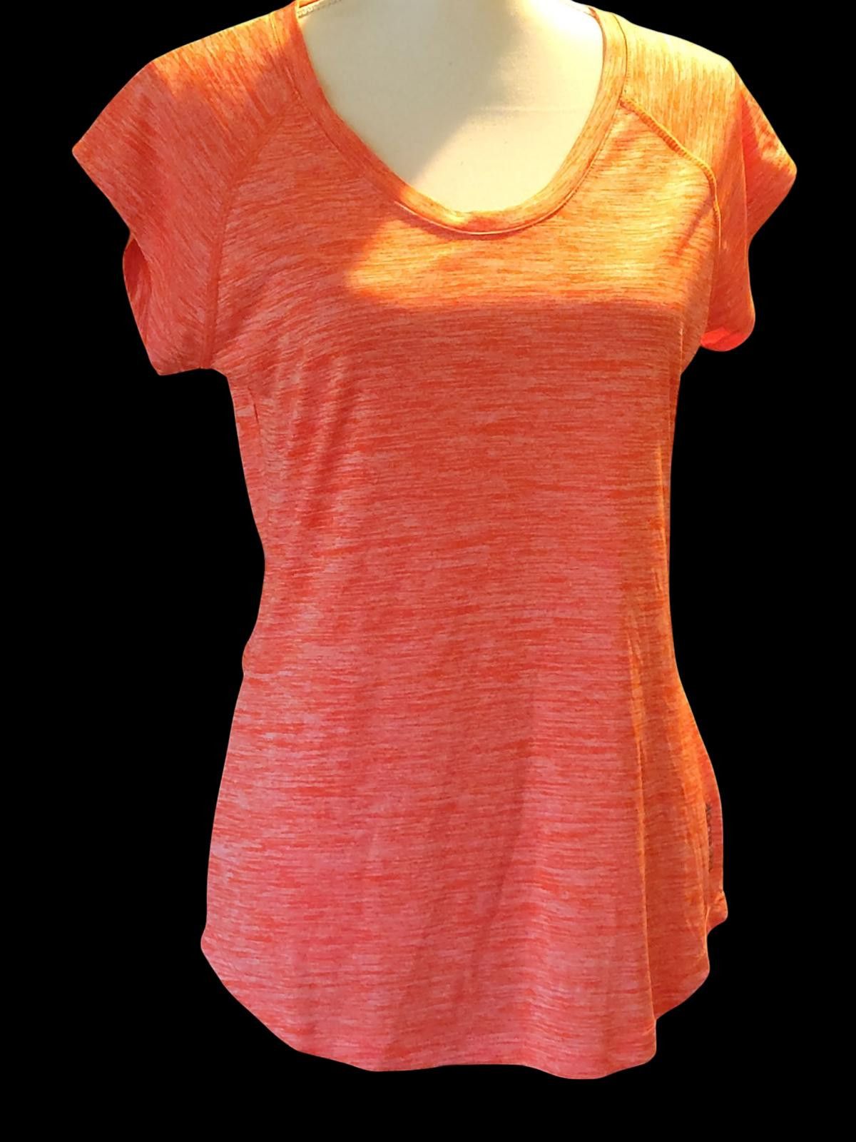 Reebok Reebok Women's Orange Short Sleeve Activewear T-Shirt Size M / US 6-8 / IT 42-44 - 1 Thumbnail