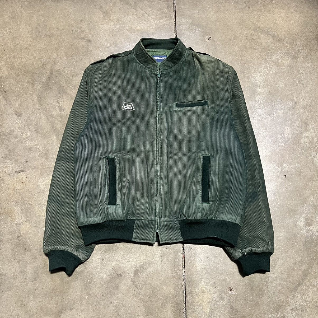 Vintage Vintage 80s Corduroy Jacket Zip Up Faded Lightweight USA Size US L / EU 52-54 / 3 - 1 Thumbnail