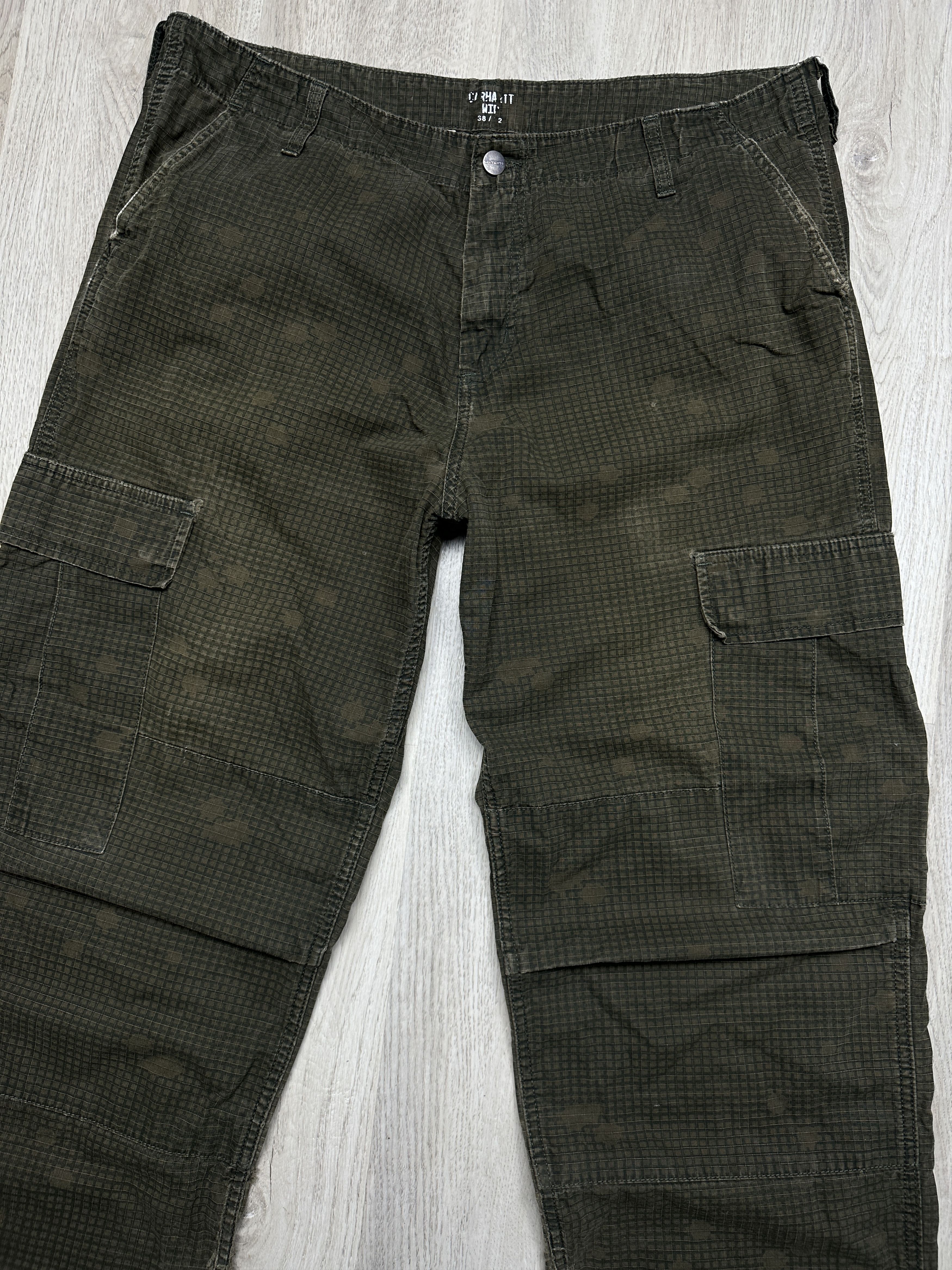 Carhartt Wip Carhartt WIP Mens Cargo Pants Workwear Size US 38 / EU 54 - 8 Thumbnail