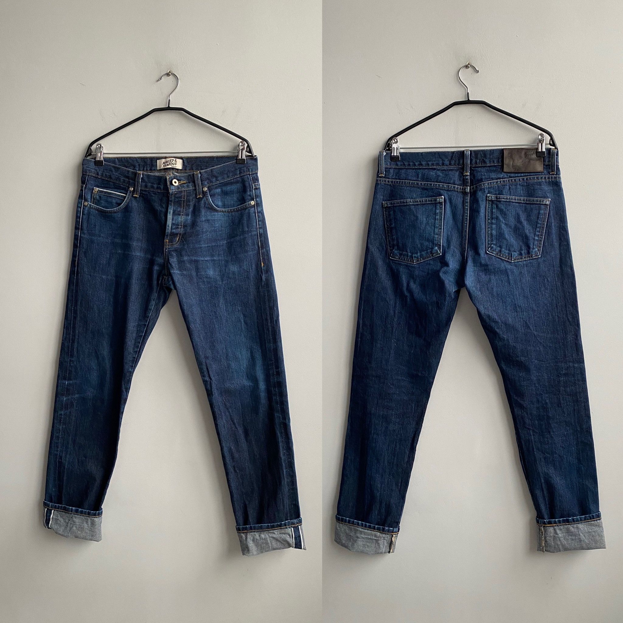 Naked & Famous Naked & Famous Super Guy Selvedge Denim Size US 33 - 2 Thumbnail