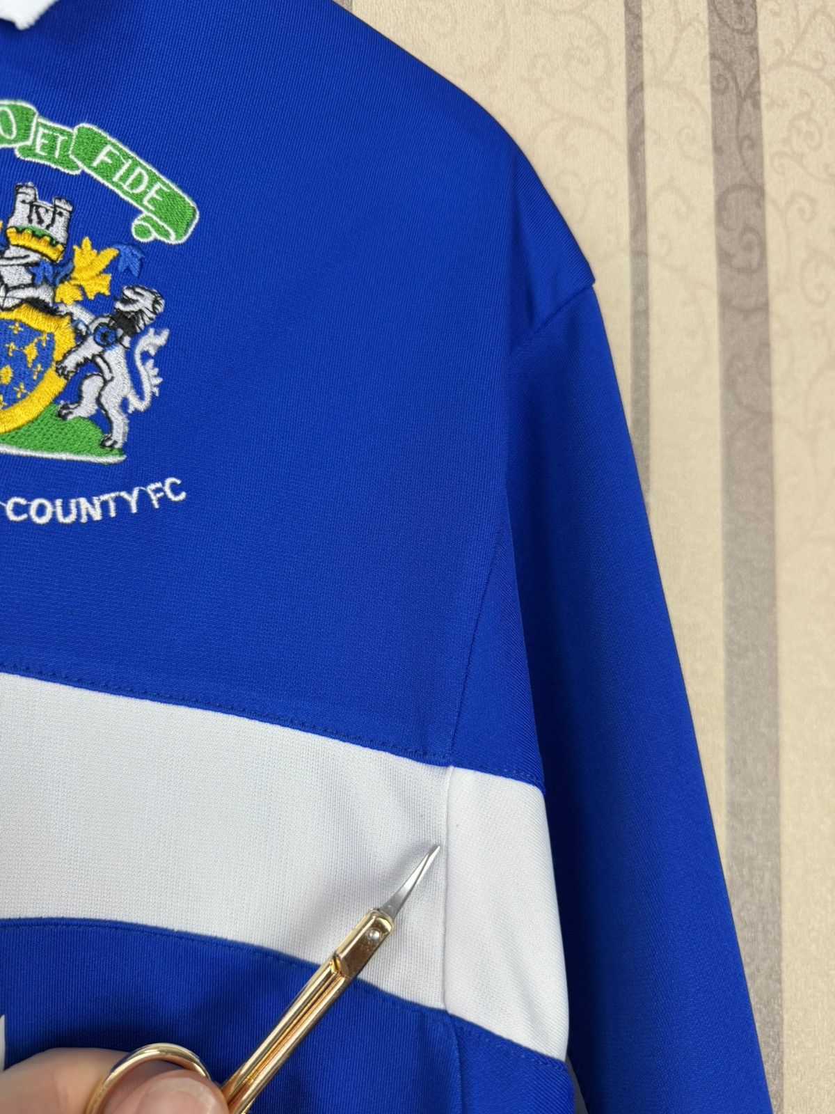 Other Stockport County Home football shirt 2006 Soccer Jersey Size US L / EU 52-54 / 3 - 7 Thumbnail