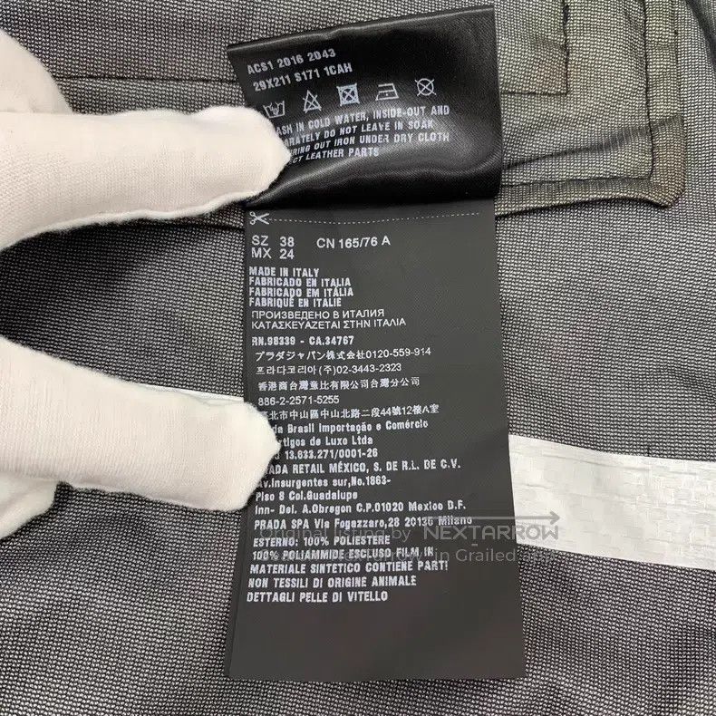 Prada Prada Black multi-pocket hooded zipper long-sleeved jacket Size XS / US 0-2 / IT 36-38 - 7 Thumbnail
