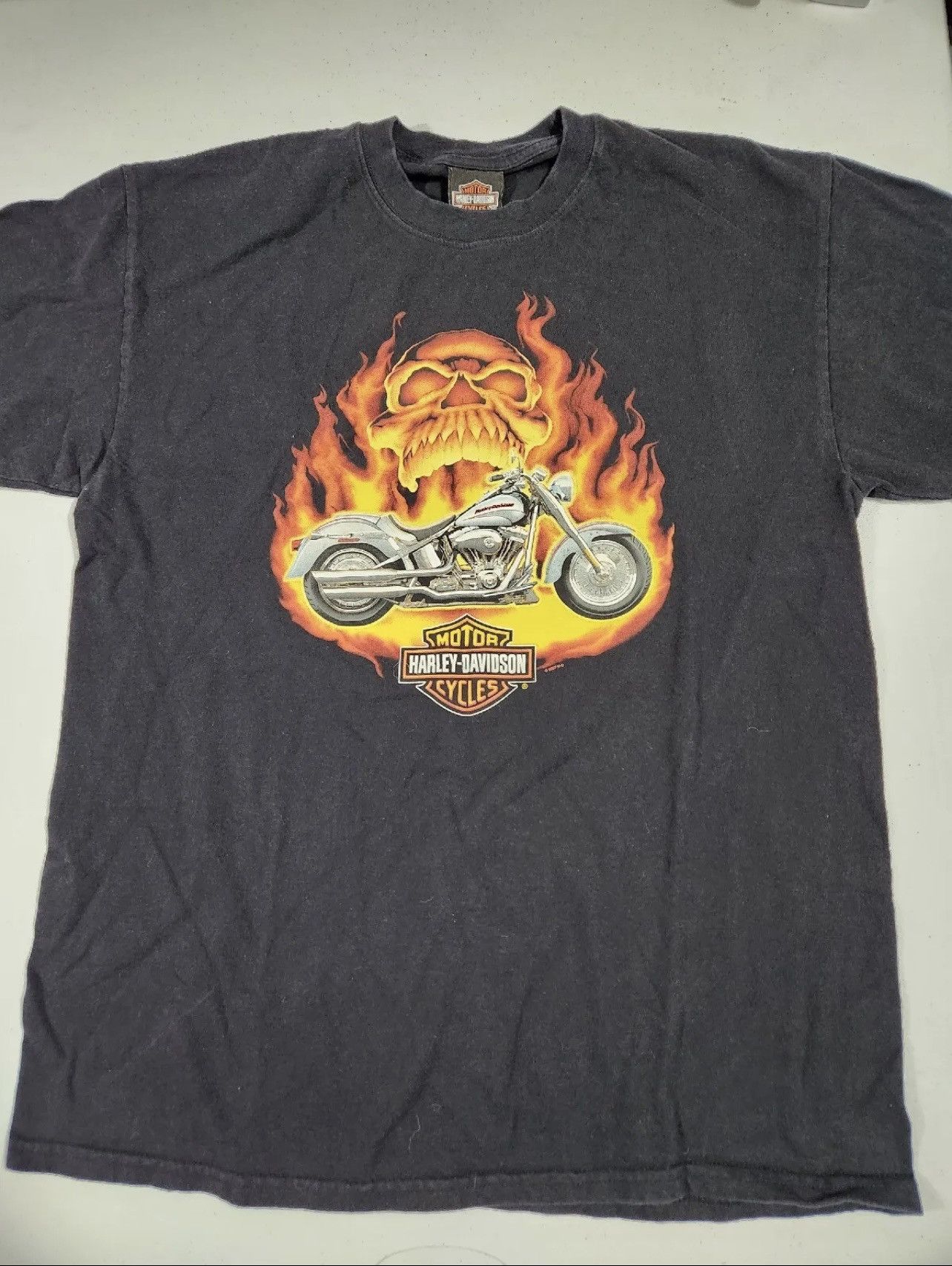 Harley Davidson × Vintage Harley Davidson T-shirt Size US L / EU 52-54 / 3 - 1 Thumbnail