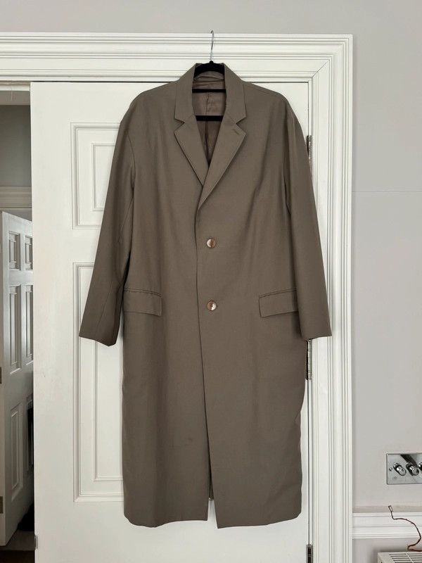 Cotton Twill Over Coat – La Garçonne