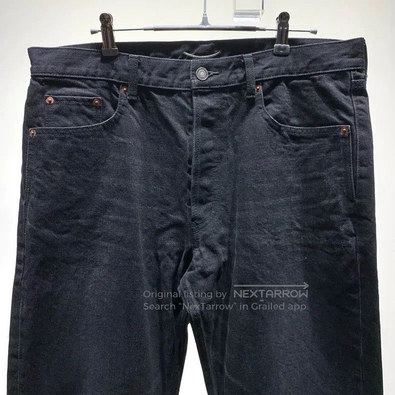 Saint Laurent Paris YSL Black Denim Long Pants. Size US 32 / EU 48 - 4 Thumbnail