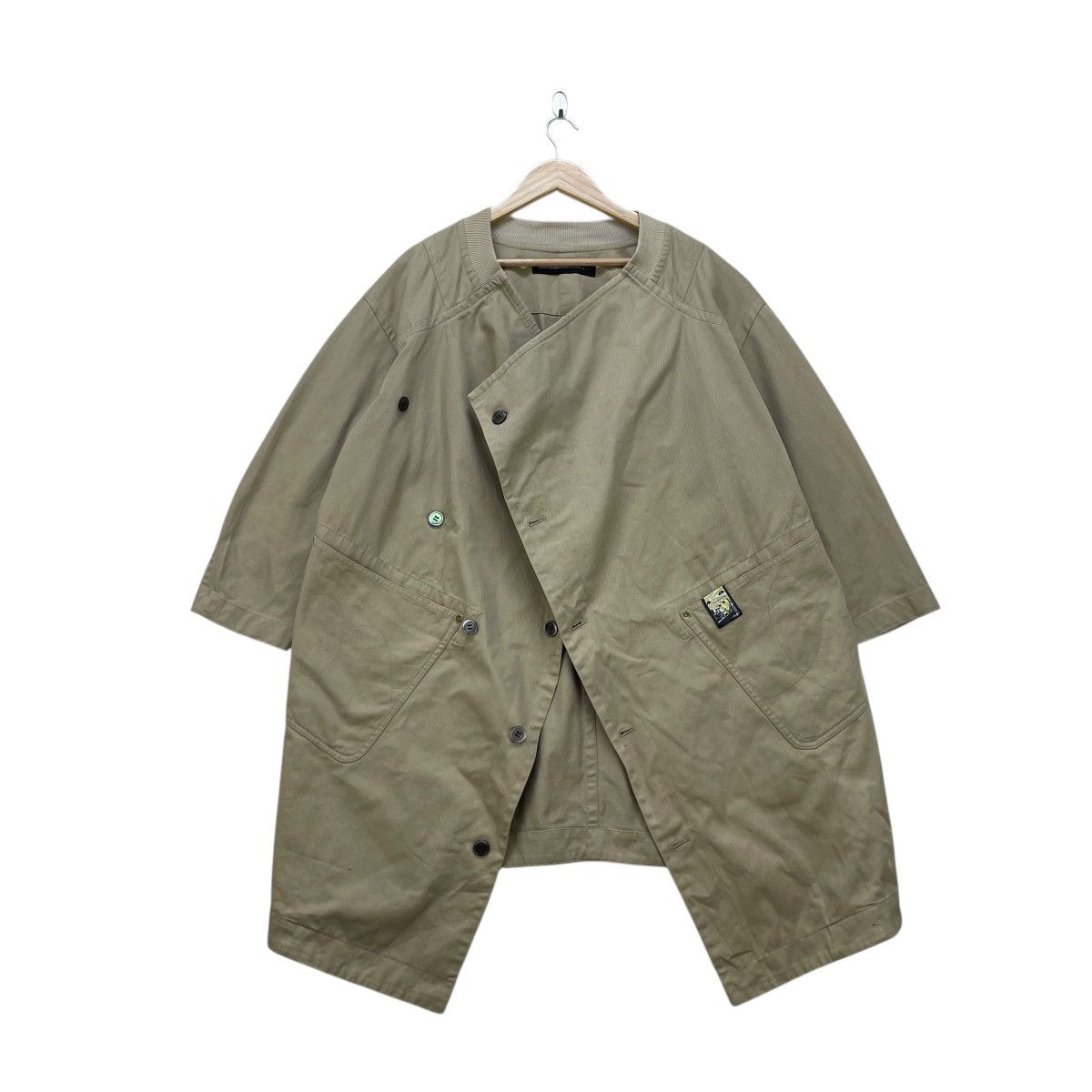 Issey Miyake 💥Vintage Mercibeaucoup By Issey Miyake Trench Coat Size L / US 10 / IT 46 - 1 Thumbnail
