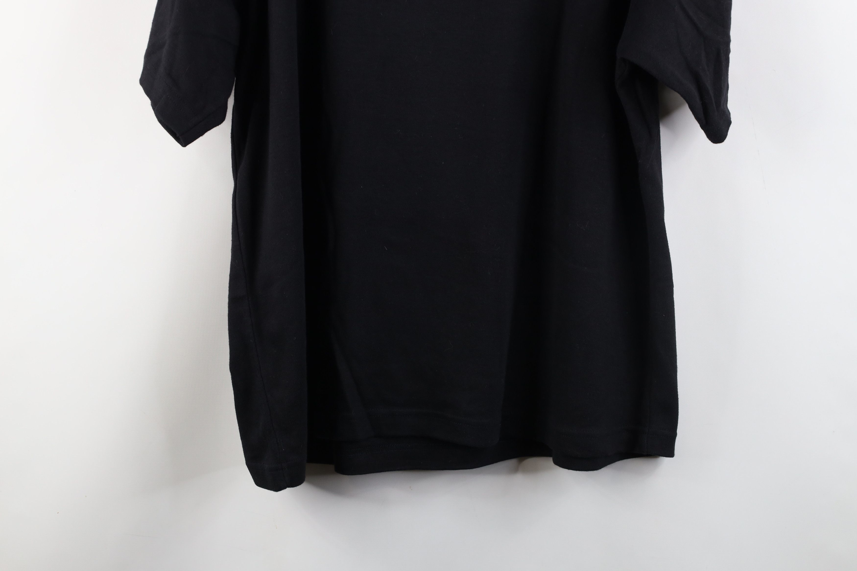 Vintage Vintage 90s Streetwear Cotton Short Sleeve T-Shirt Black Size 3XL / US 20-22 - 10 Thumbnail