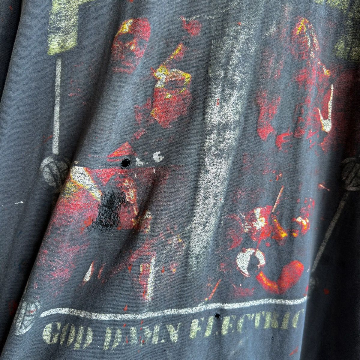 Band Tees Vintage 2000s Pantera Faded Thrashed Grunge Erd WCC Band Tee Size US XL / EU 56 / 4 - 7 Thumbnail