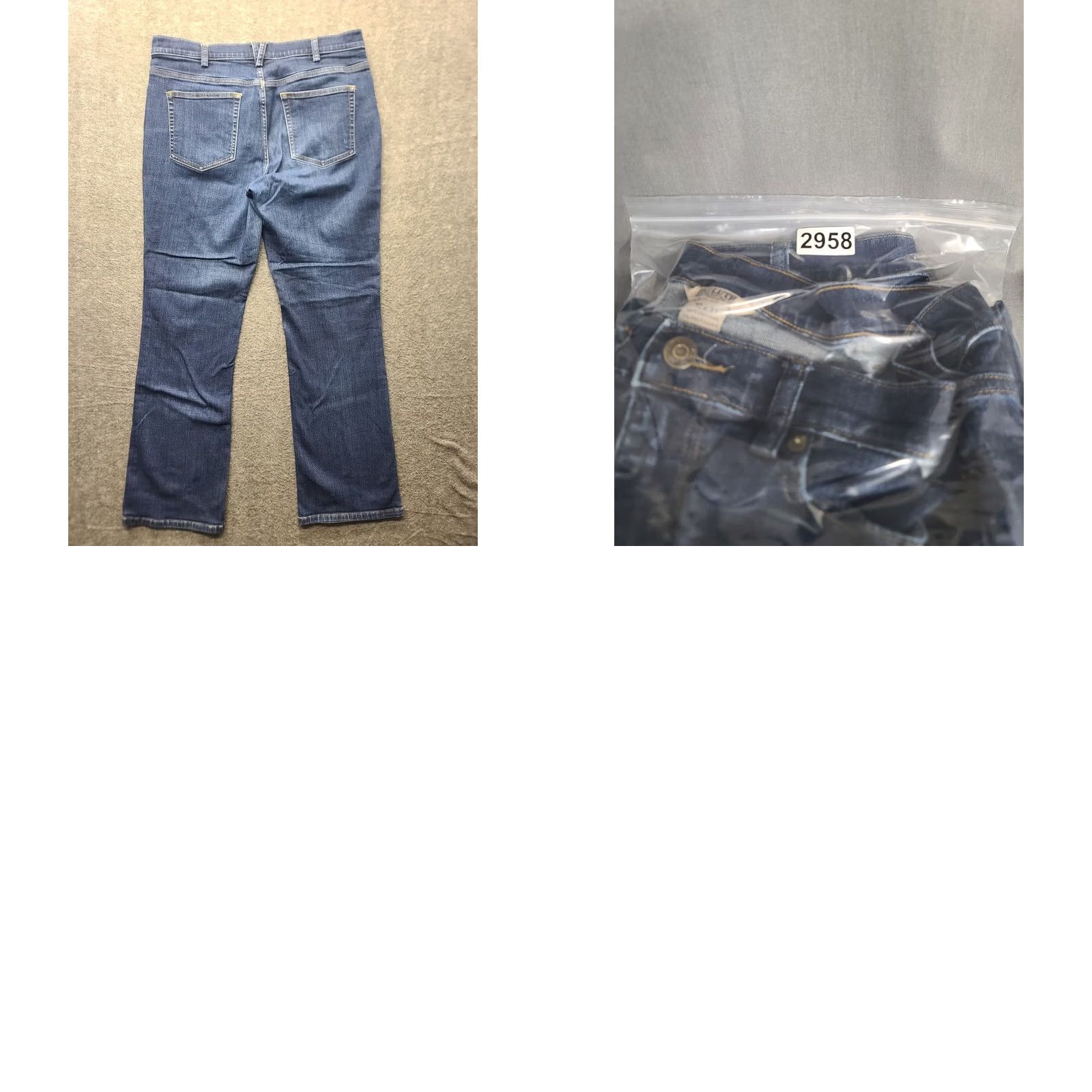 Vintage Duluth Jeans Womens 12x31 Daily Denim Regular Fit Bootcut High Rise Jeans Style Cowboy Southwestern Size 24" / US 00 / IT 34 - 9 Thumbnail