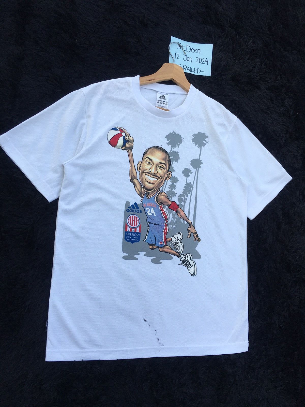 Adidas Los Angeles American Basketball Association x Adidas Jersey Size US M / EU 48-50 / 2 - 2 Thumbnail