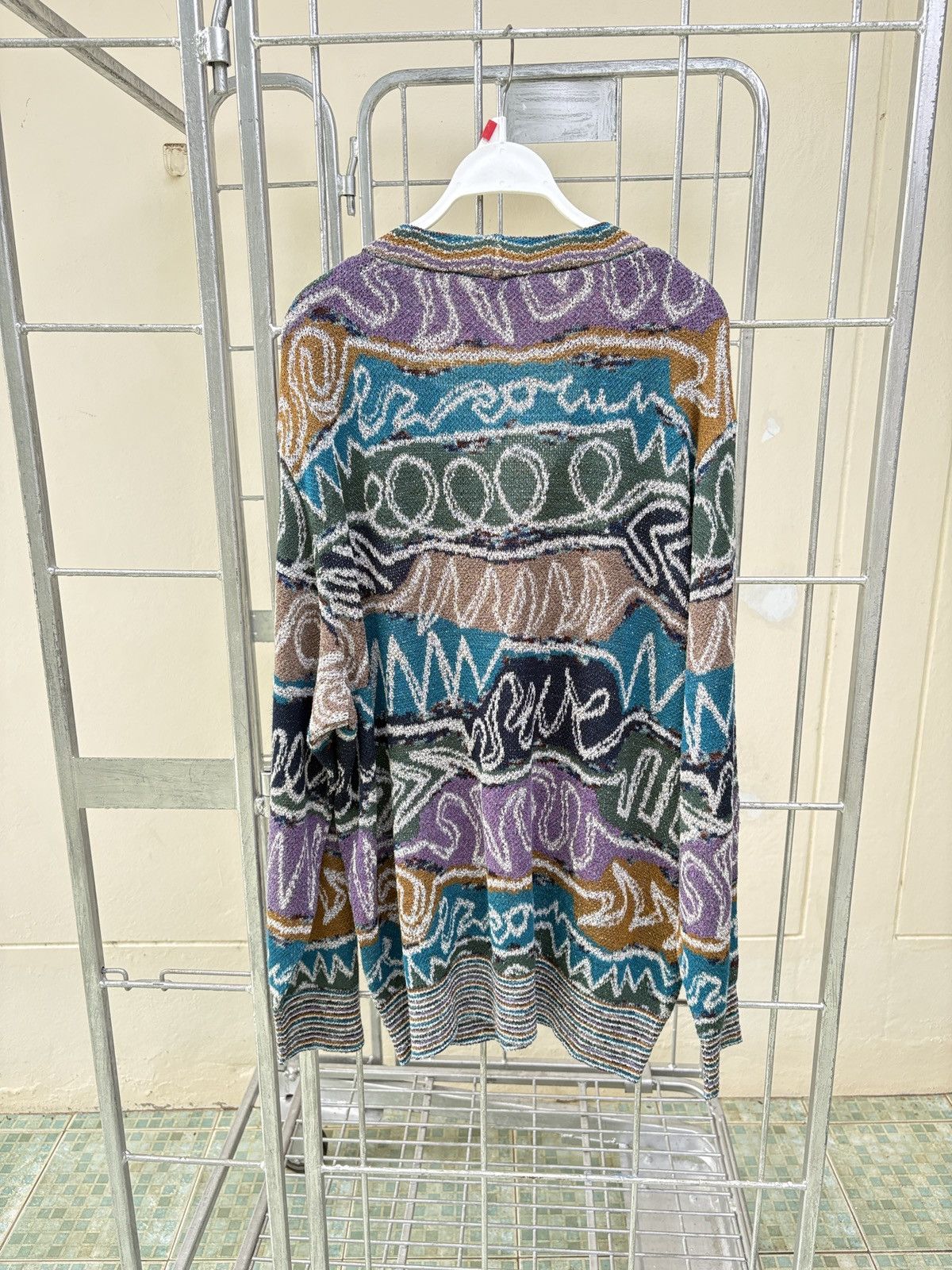 Missoni Missoni multicolor abstract knitted cardigan Size US M / EU 48-50 / 2 - 8 Thumbnail