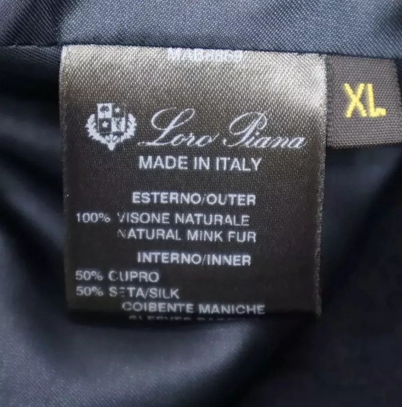 Loro Piana LORO PIANA Cashmere and mink fur coat Size US XL / EU 56 / 4 - 9 Thumbnail