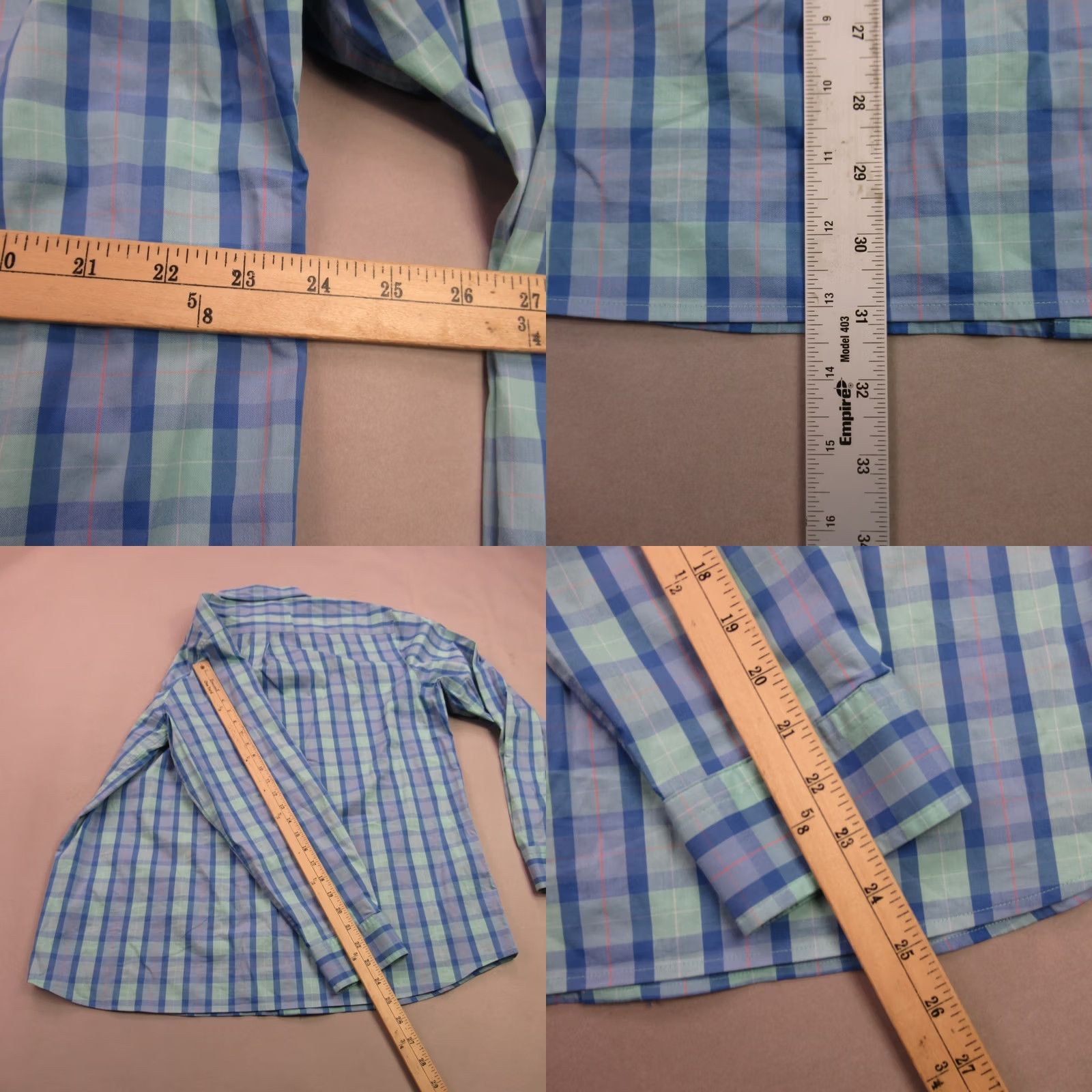 Vineyard Vines Vineyard Vines Button Front Shirt Mens Large Long Sleeve Plaid Casual Size US L / EU 52-54 / 3 - 8 Thumbnail