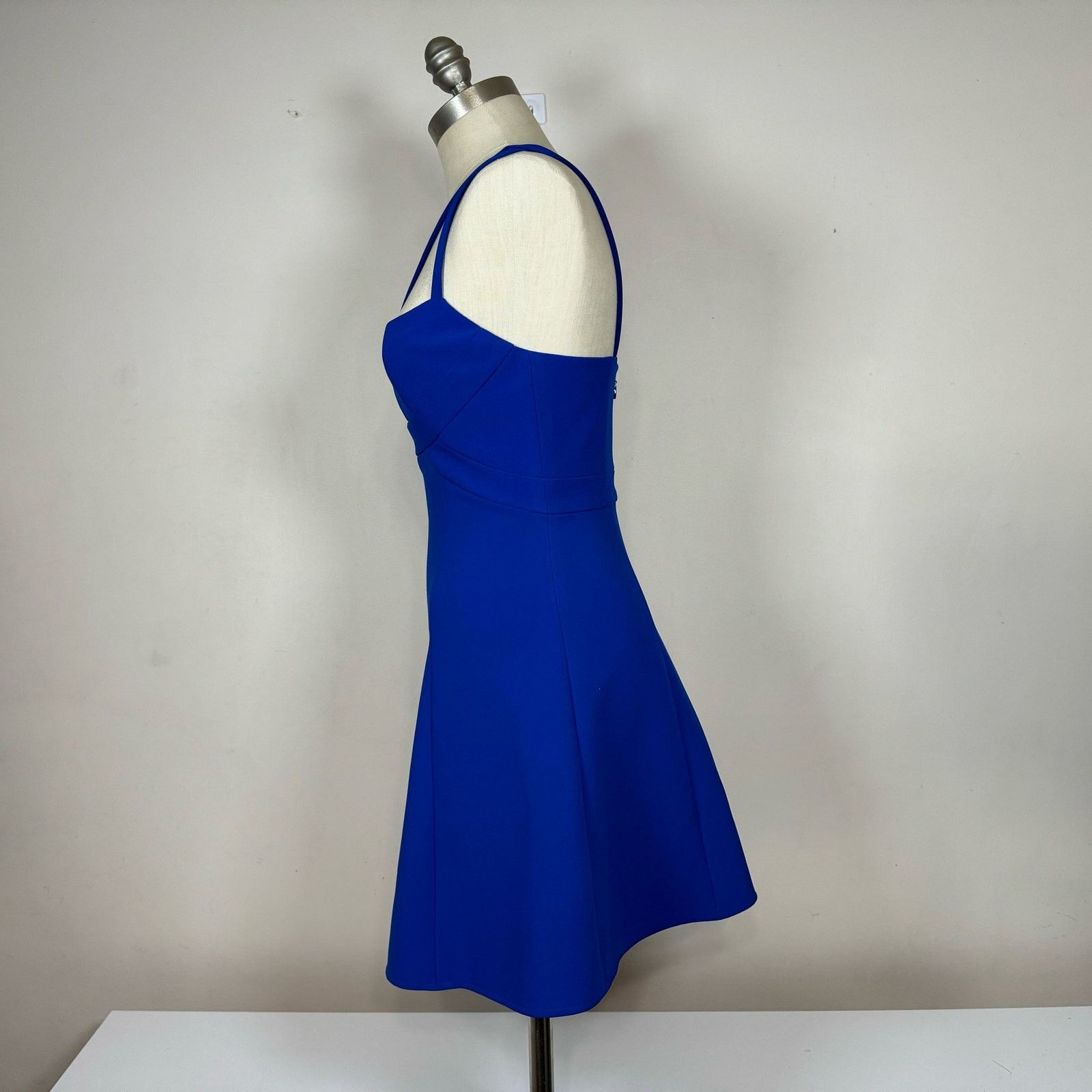 Bcbgmaxazria BCBG Maxazria Strappy Sleeveless Fit Flare Mini Dress Sze 2 Size XS / US 0-2 / IT 36-38 - 2 Thumbnail