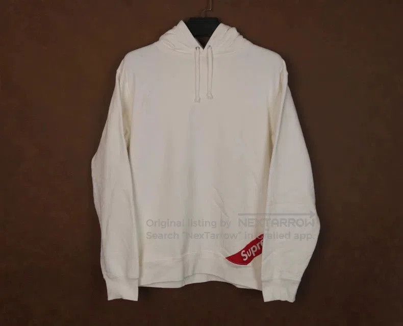 Palm Angels Supreme 18ss White Logo Hoodie-yf. Size US L / EU 52-54 / 3 - 1 Thumbnail