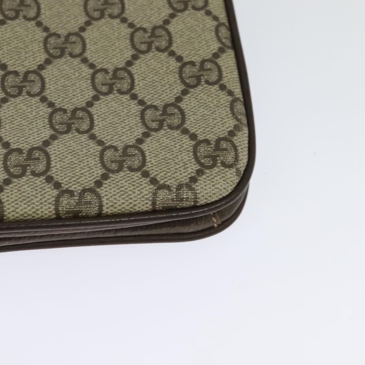 Gucci GUCCI GG Supreme Shoulder Bag Pvc Beige Gold Size ONE SIZE - 13 Thumbnail
