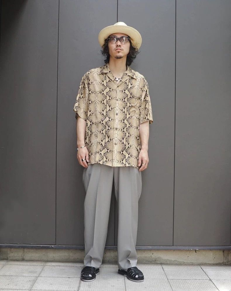Wacko Maria wacko maria Snake-print short-sleeved shirt 2503-Nextarrow Size US XL / EU 56 / 4 - 7 Thumbnail