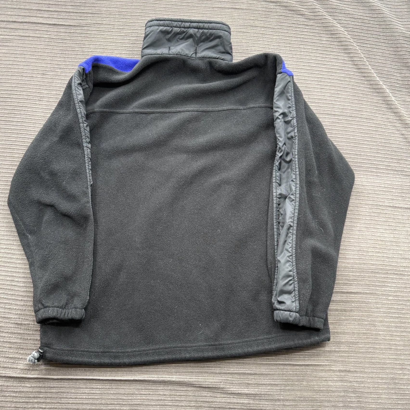 Polo Ralph Lauren Ralph Lauren Polo Sport Pullover Jacket Mens Large Black Blue Fleece 1/4 Zip RL Patch Logo Windbreaker Vintage Size US L / EU 52-54 / 3 - 2 Thumbnail