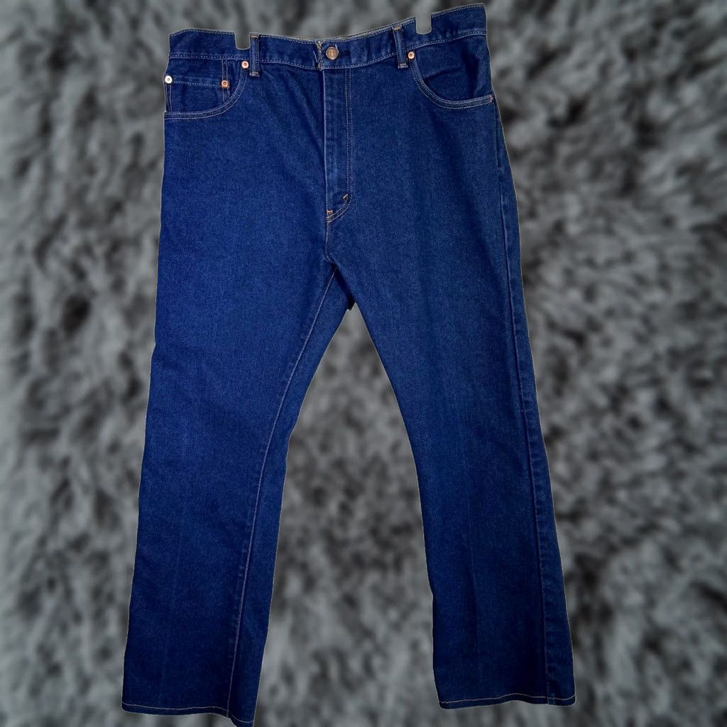 Levi's VINTAGE Levi’s 517 Men’s Jeans 38×34 Blue Denim Medium Wash High-Rise Bootcut Mens Jeans Size US 38 / EU 54 - 1 Thumbnail